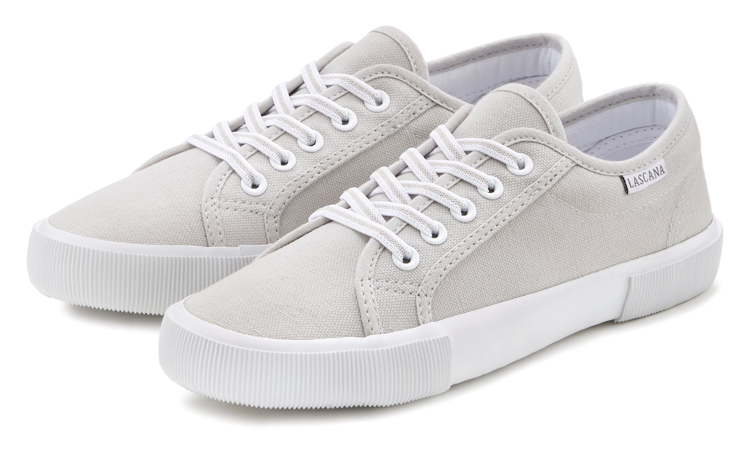LASCANA Sneaker Slip-On-Sneaker, Schnürhalbschuh, Freizeitschuh günstig online kaufen