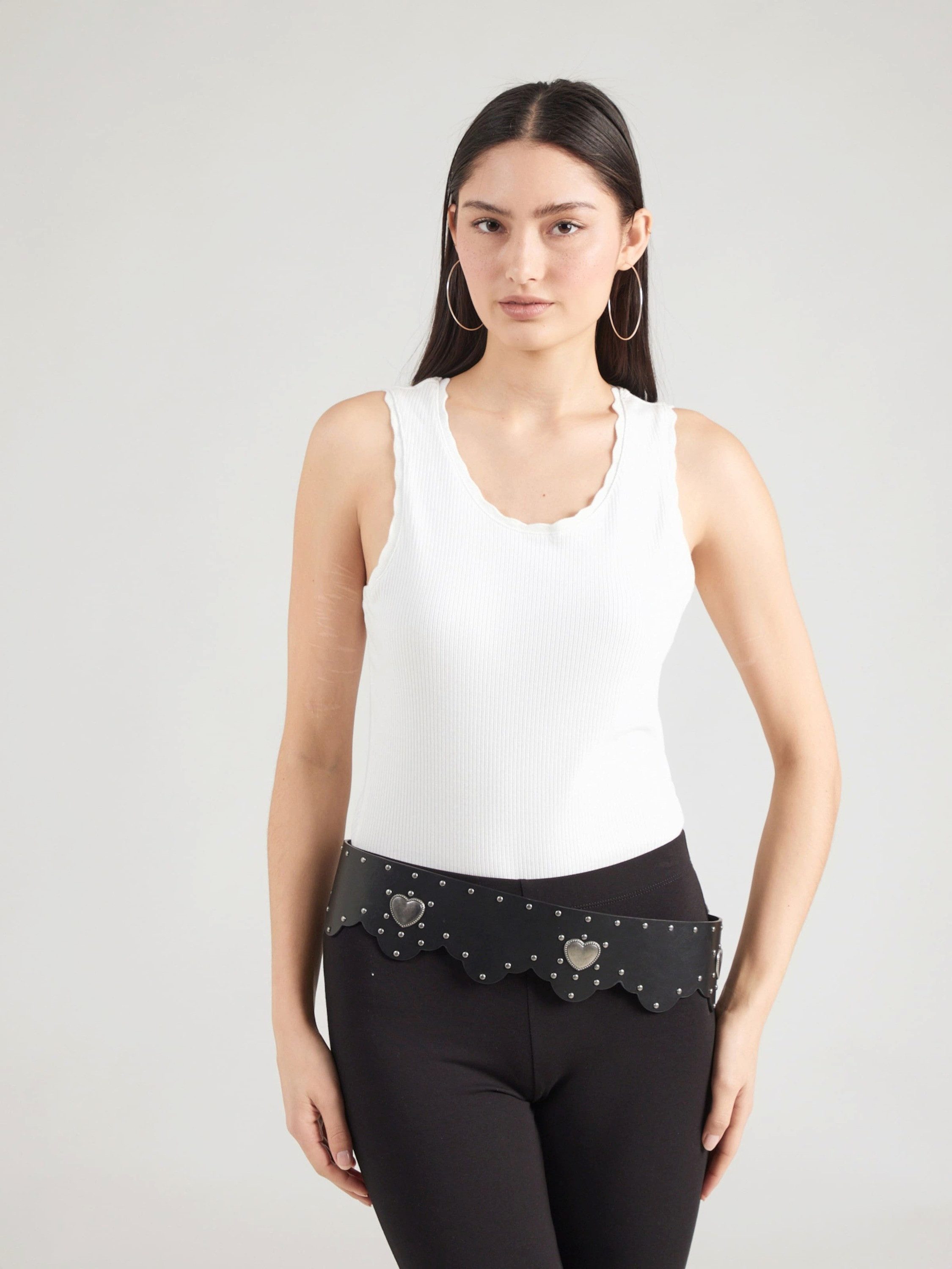 ONLY Shirttop ONLLUNI (1-tlg) Plain/ohne Details