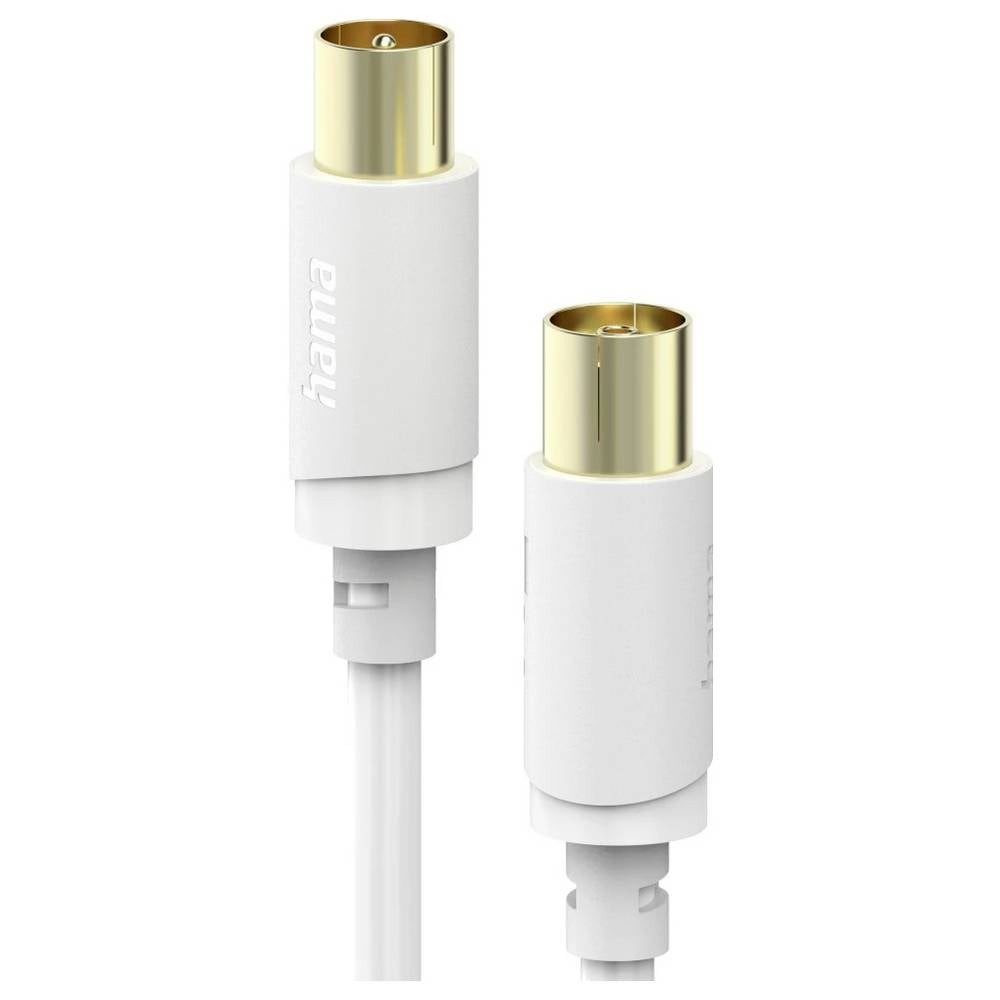 Hama Antennen, SAT Anschlusskabel [1x Koaxial-Stecker - 1x Koaxial-Buchse] SAT-Kabel
