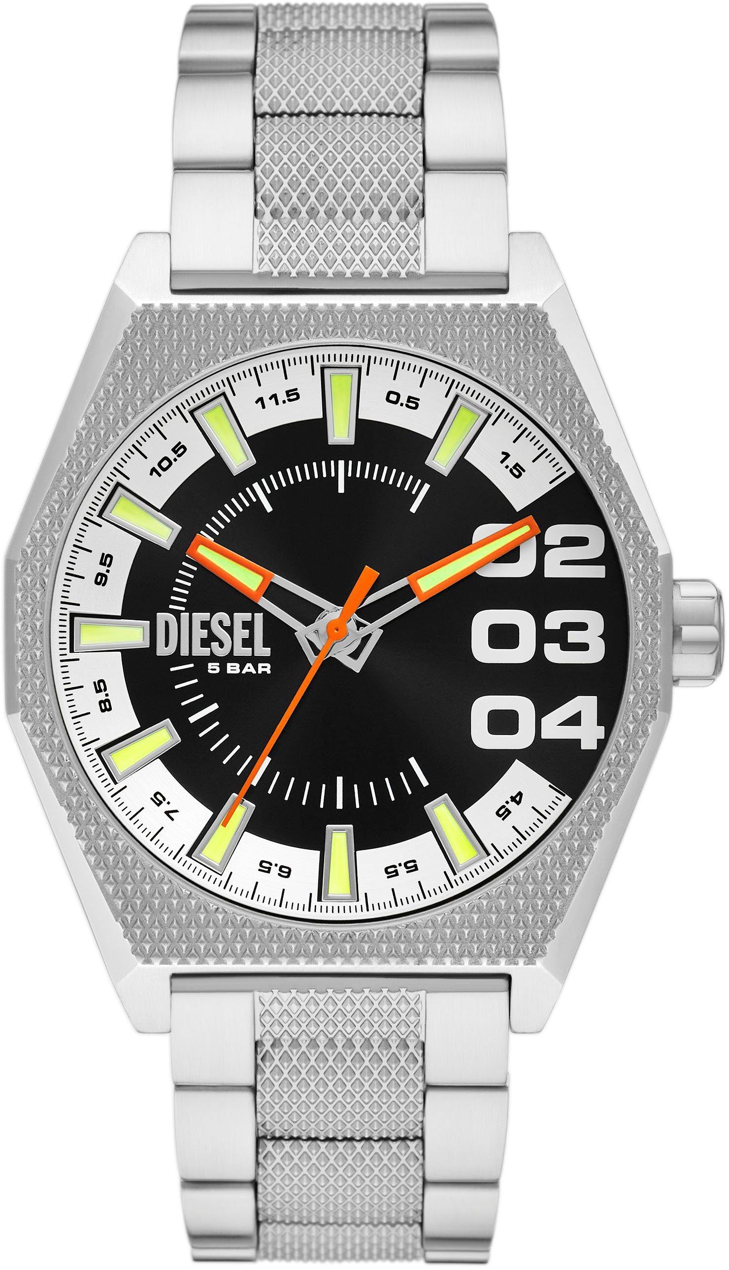 Diesel Quarzuhr SCRAPER, DZ2172, Armbanduhr, Herrenuhr