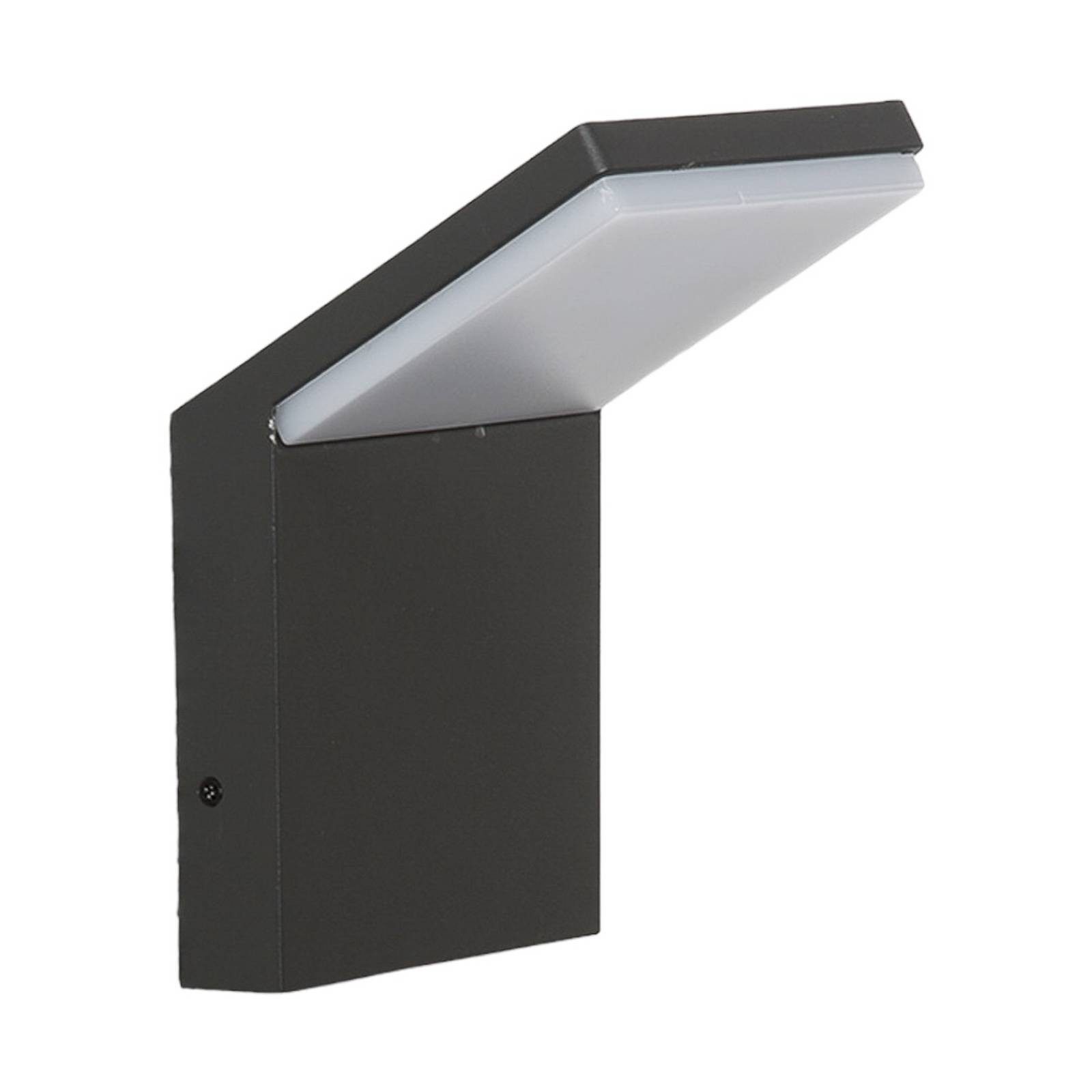 Lucande Außen-Wandleuchte Nevio, 1 x 7,7 W LED, warmweiß