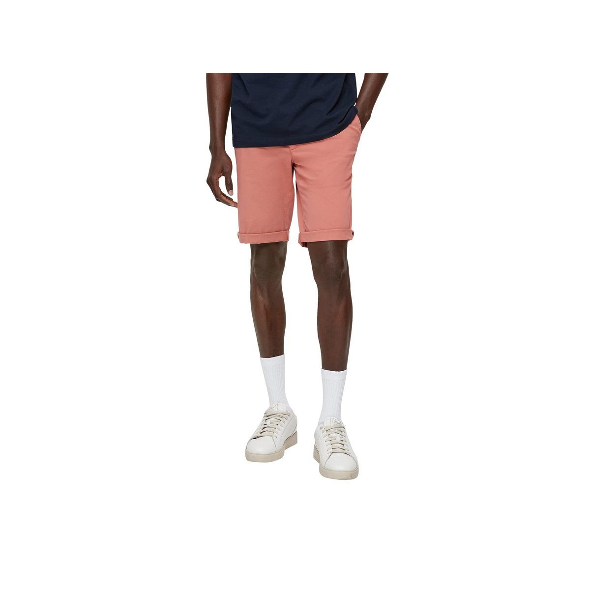 orange Cargoshorts s.Oliver keine regular (1-tlg., Angabe) papaya