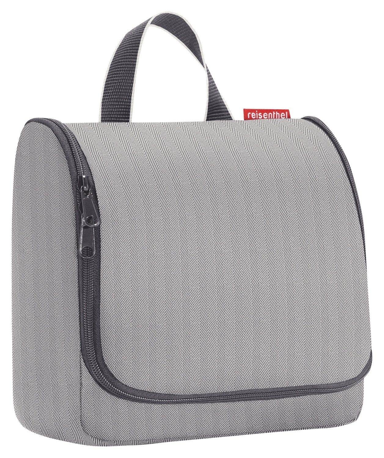 REISENTHEL® Kulturbeutel TOILETBAG, 3 Liter, Grau, Schwarz, Polyester, Wasserabweisend