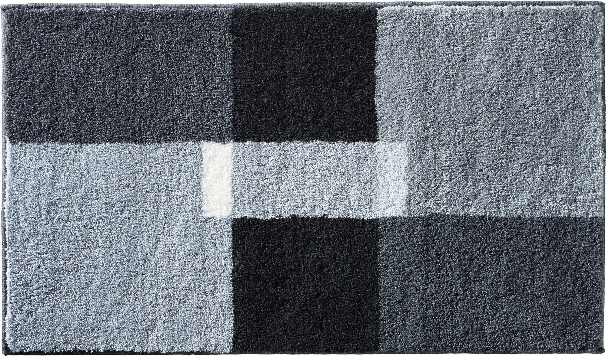 Erwin Müller Badematte Badematte "Zagori", Höhe 20 mm, eckig, Grafik/gemustert