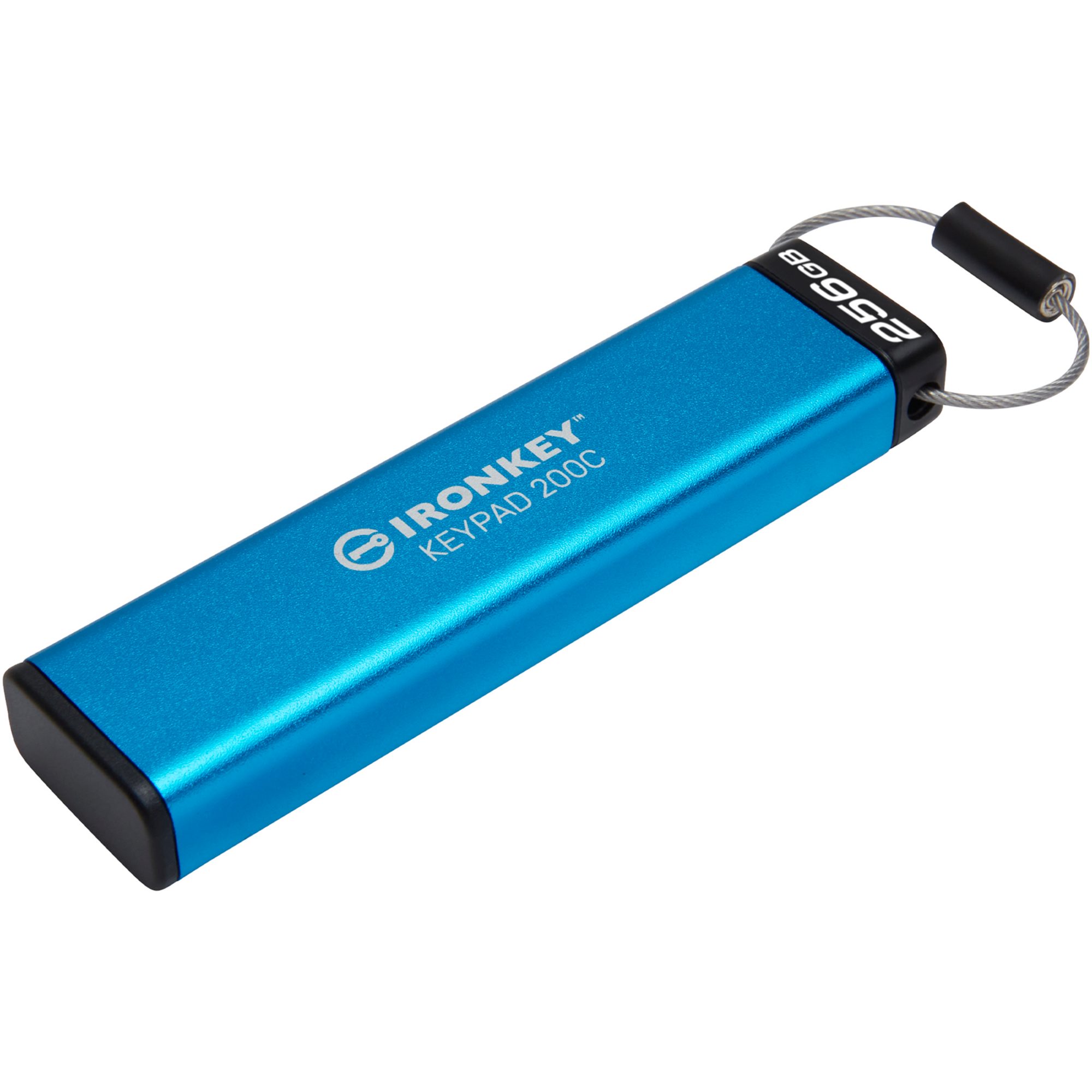 Kingston Kingston IronKey Keypad 200 256 GB, USB-Stick, (USB-C 3.2 Gen 1) USB-Flash-Laufwerk