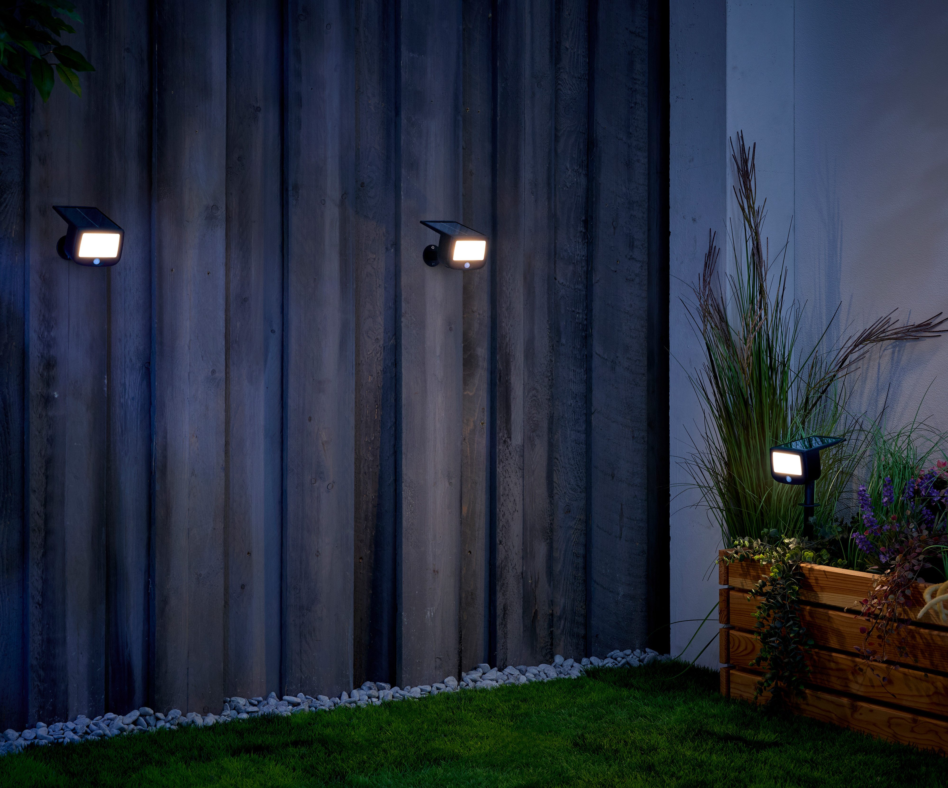 Northpoint Bewegungsmelder LED Solar Strahler Fluter Sicherheitsleuchte mit Funk, (6-St) – Bild 4 von 5