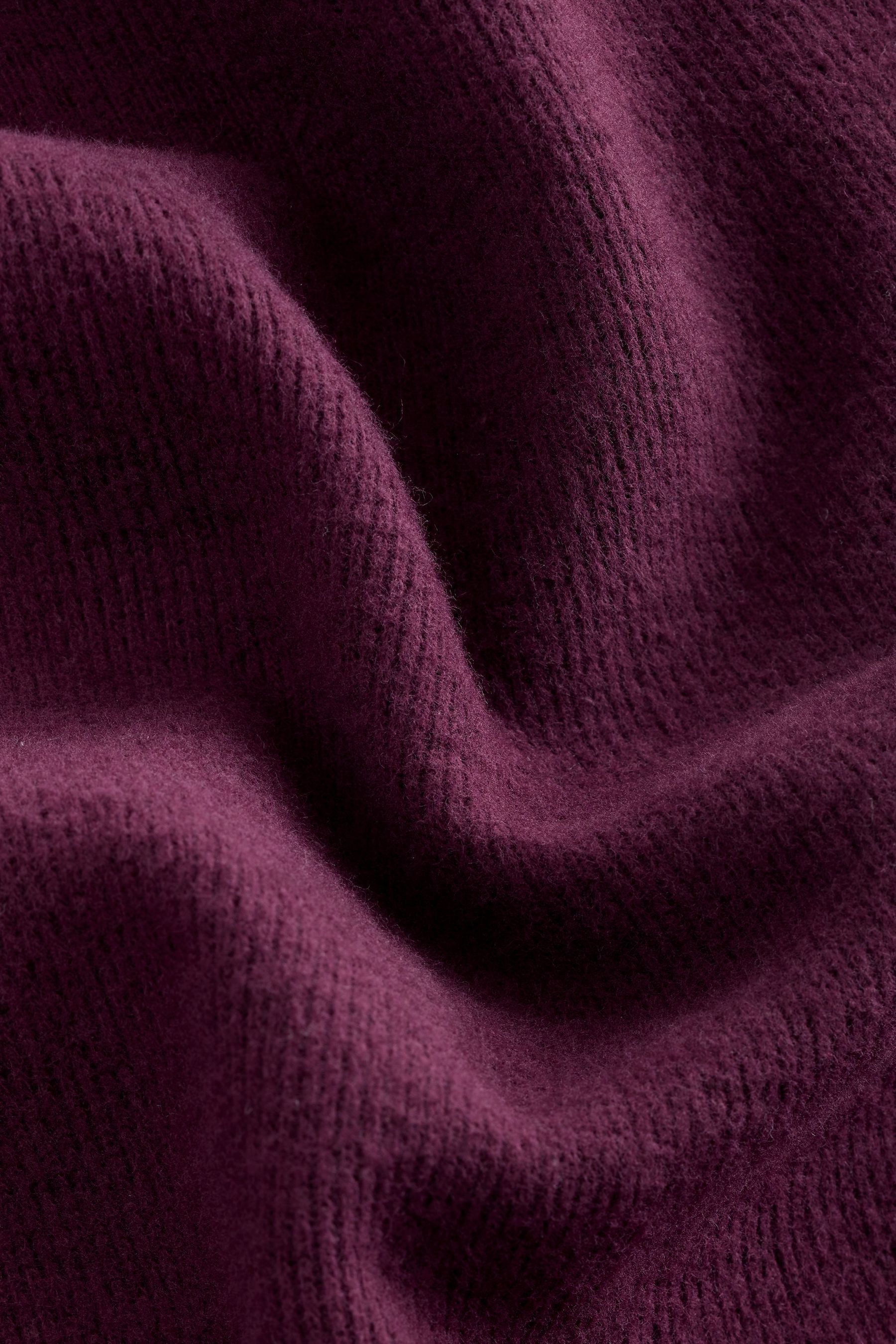 Next Strickpullover Weiches, gemütliches, geripptes Kapuzensweatshirt (1-tl günstig online kaufen