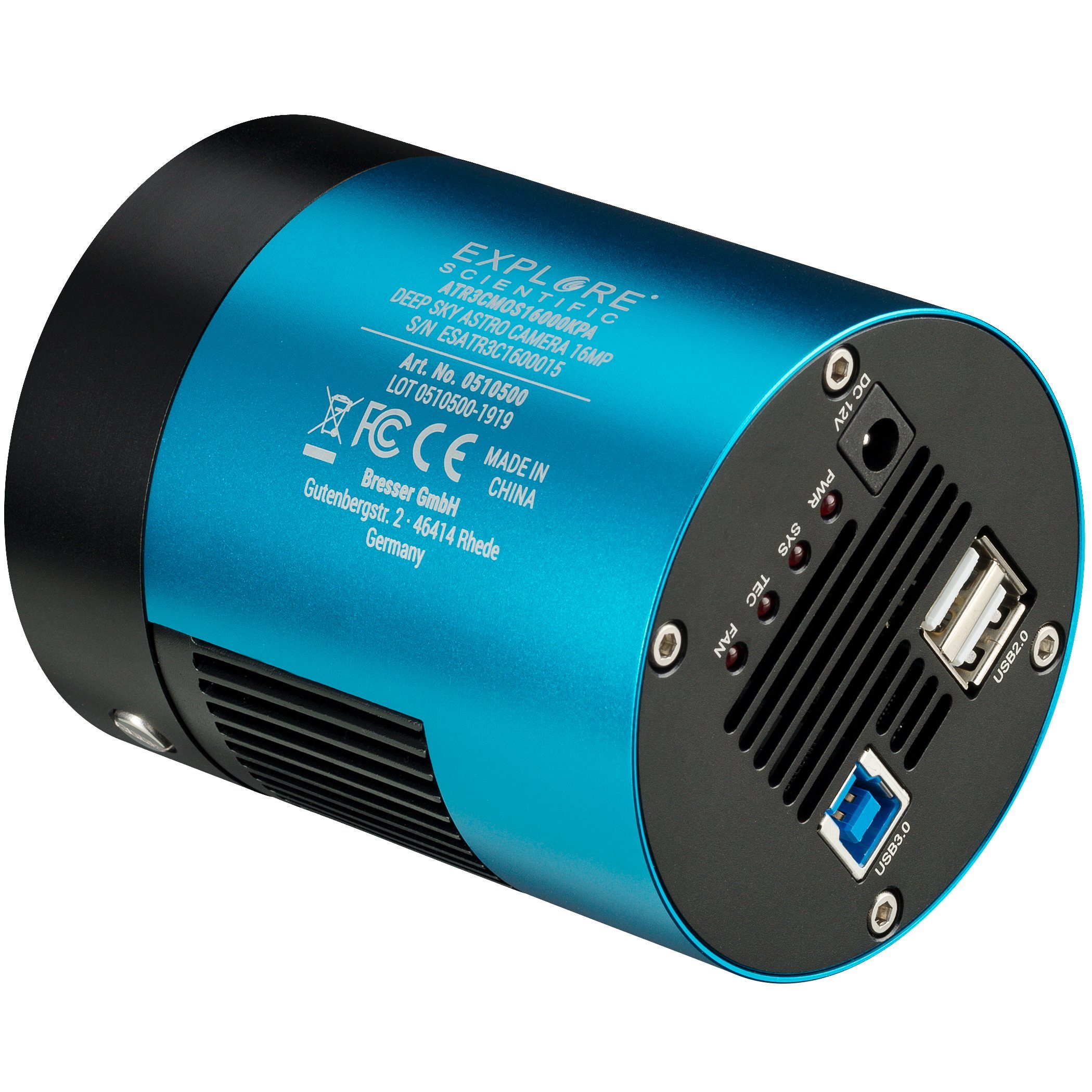 EXPLORE SCIENTIFIC Teleskop EXPLORE SCIENTIFIC Deep Sky Astro Kamera 16MP