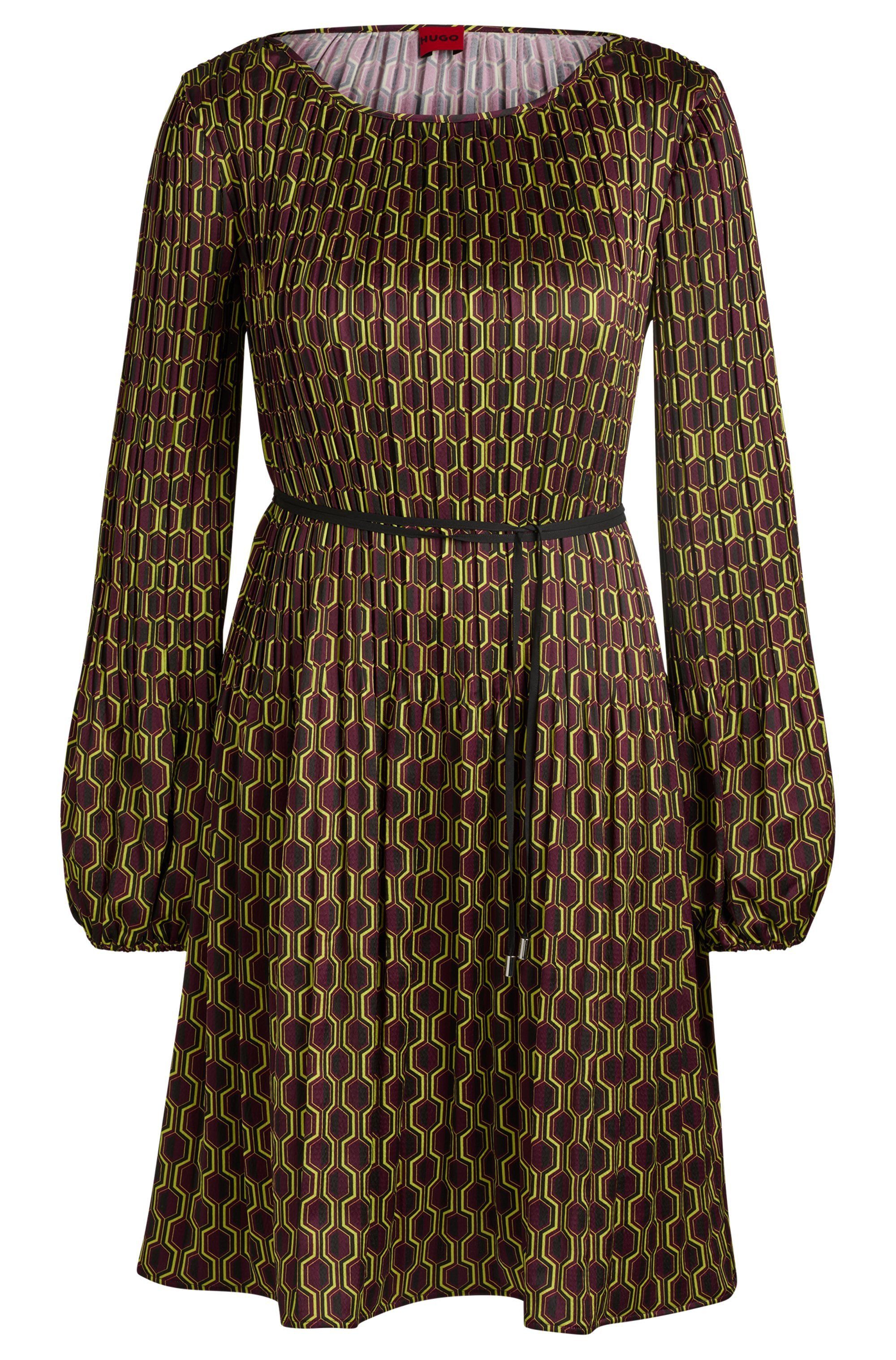Jerseykleid mit Gürtel Kavori