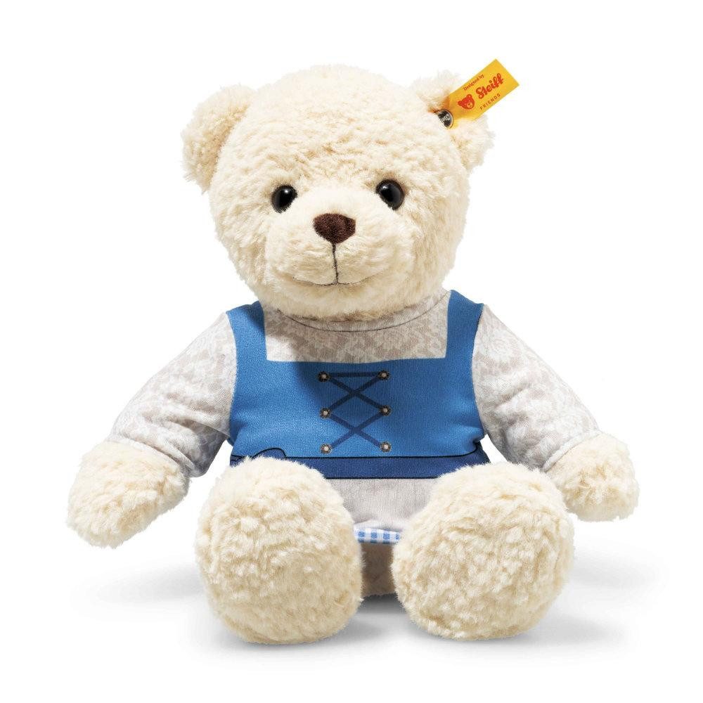 Steiff Kuscheltier Kuscheltier Teddybär Mila Bayern Dirndl Beige (30cm)