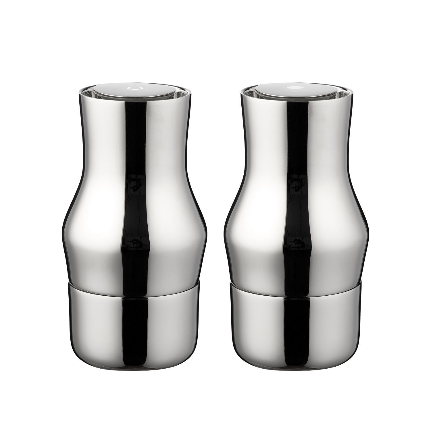 Gense Salz-/Pfeffermühle Dorotea Edelstahl Glänzend 2er Set manuell