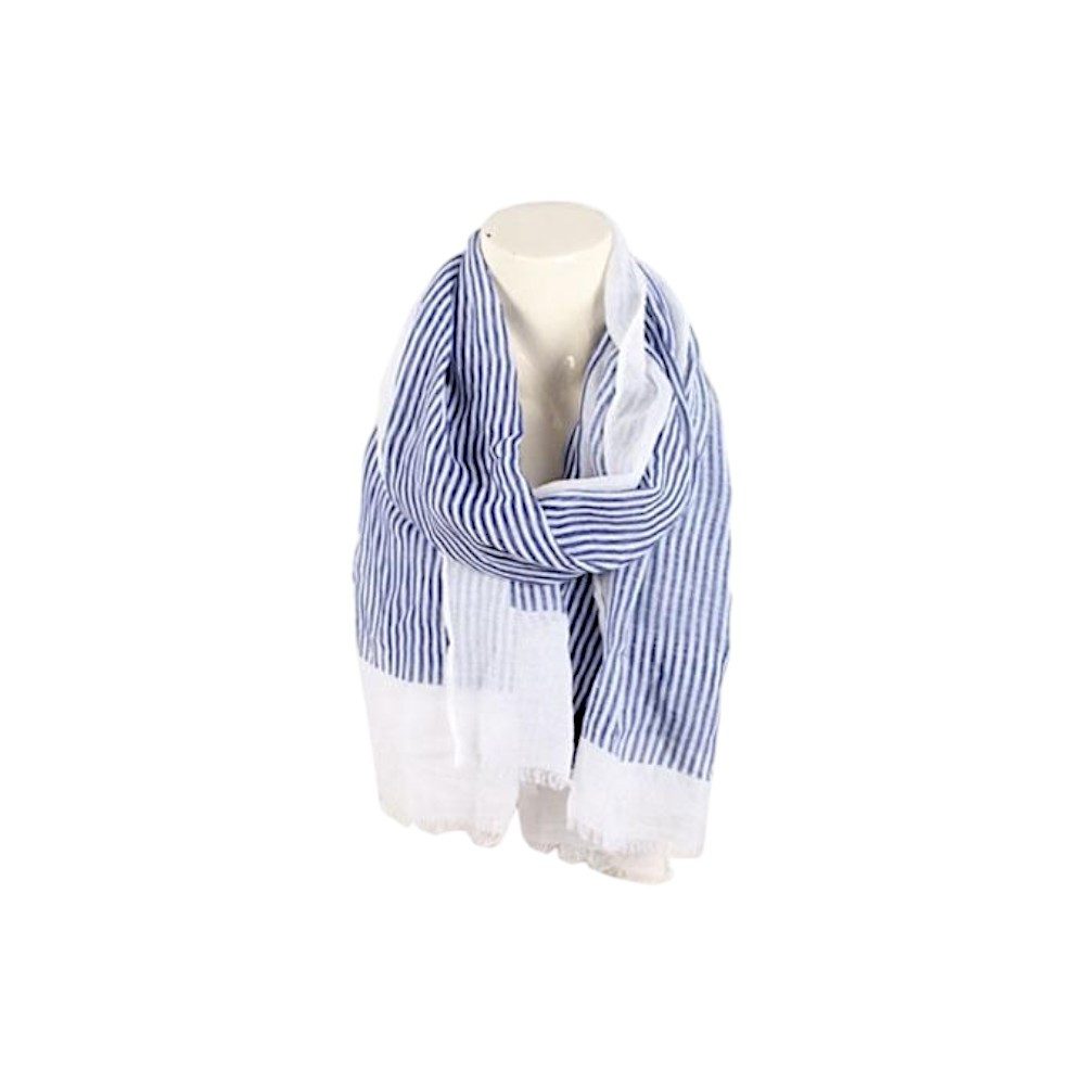 VewoTex Modeschal Sommer Damen Schal » Maritime Streifen 180 x 70 cm, (Einz günstig online kaufen