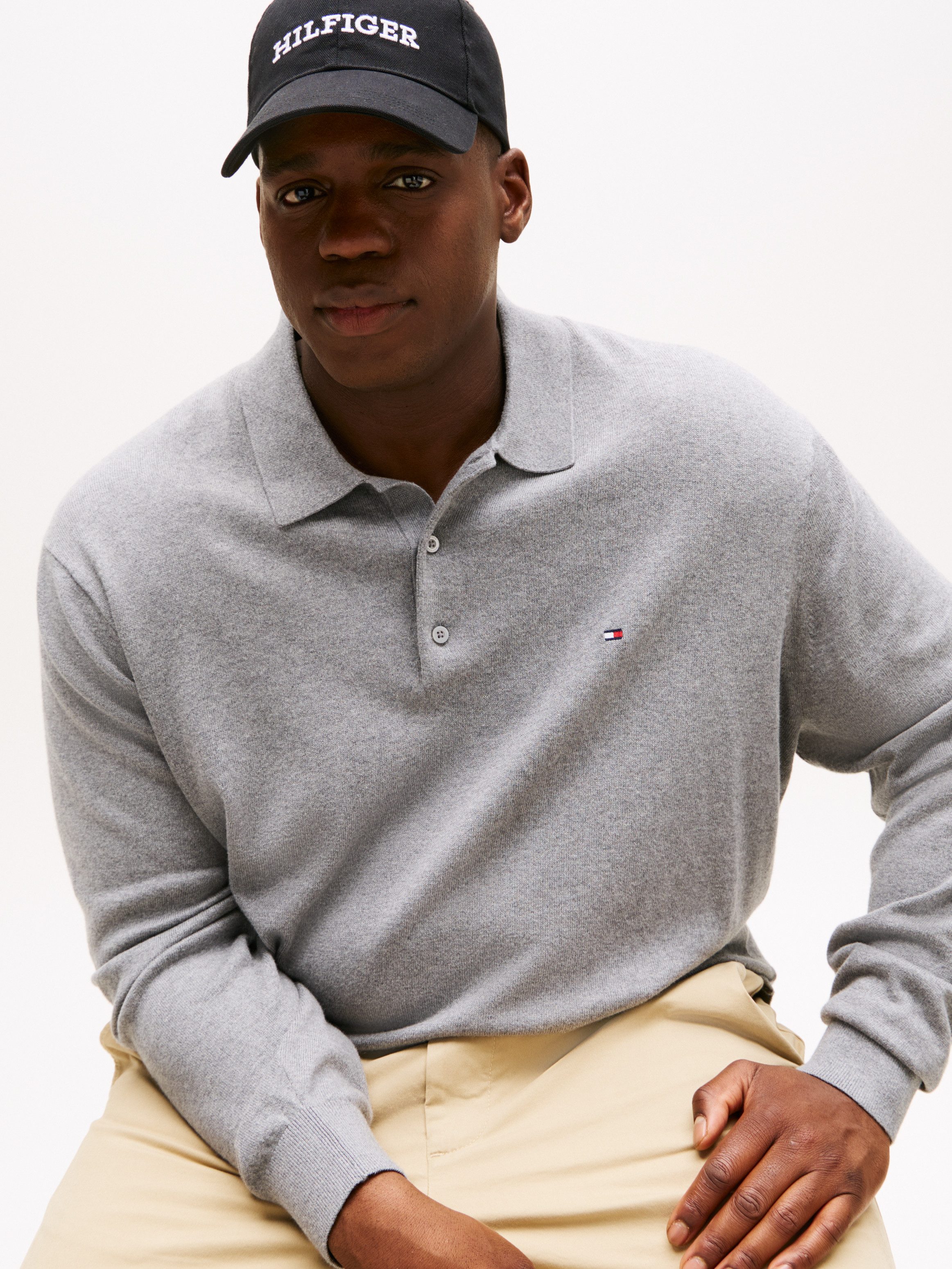 Tommy Hilfiger Big & Tall Polokragenpullover günstig online kaufen
