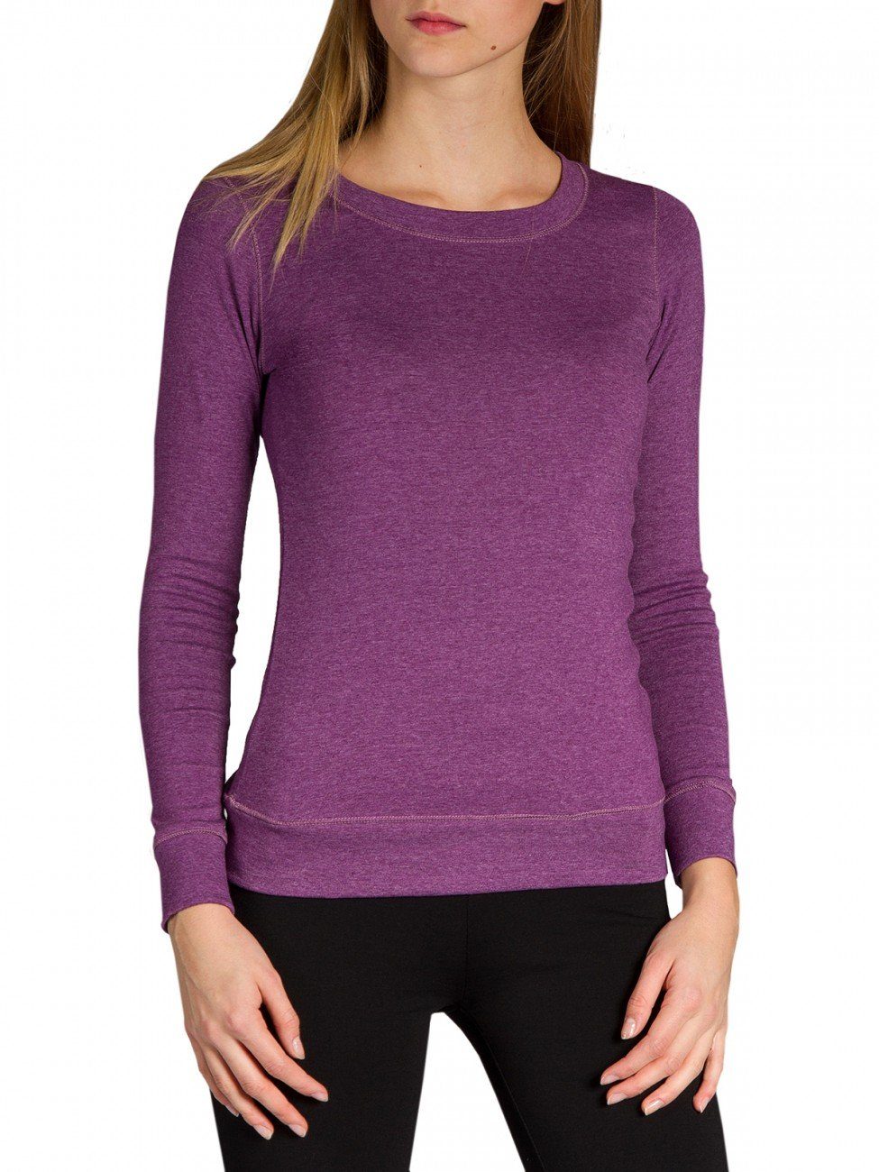 Caspar Langarmshirt MUSE SRT024 figurfreundliches Damen günstig online kaufen