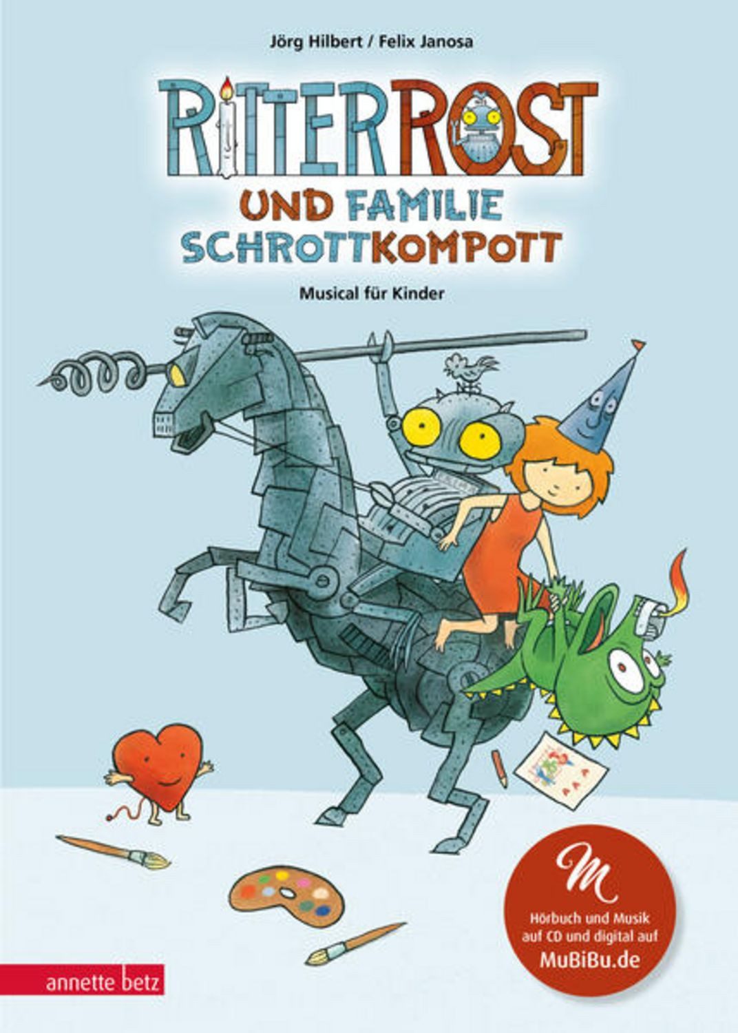 Ritter Rost und Familie Schrottkompott (Ritter Rost mit CD und zum Str / Jörg Hilbert, Felix Janosa