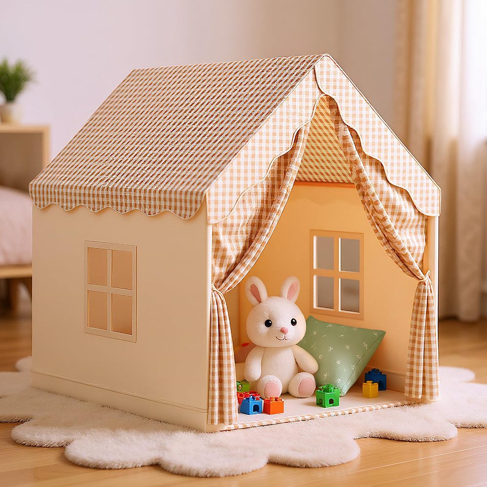 CLTYQ Spielzelt Kinderzelt Spielhaus,Kinder Bettzelt,Spielzelt für Drinnen günstig online kaufen