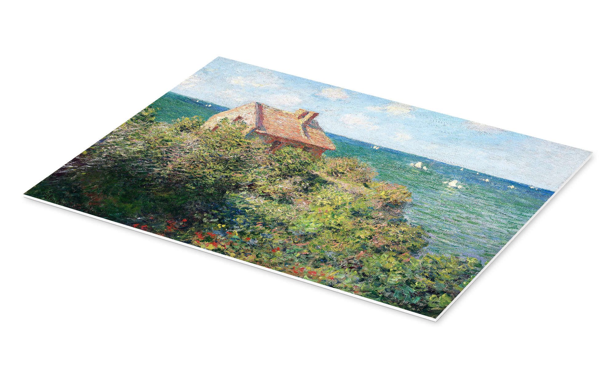 Posterlounge Forex-Bild Claude Monet, Zöllnerhaus des günstig online kaufen