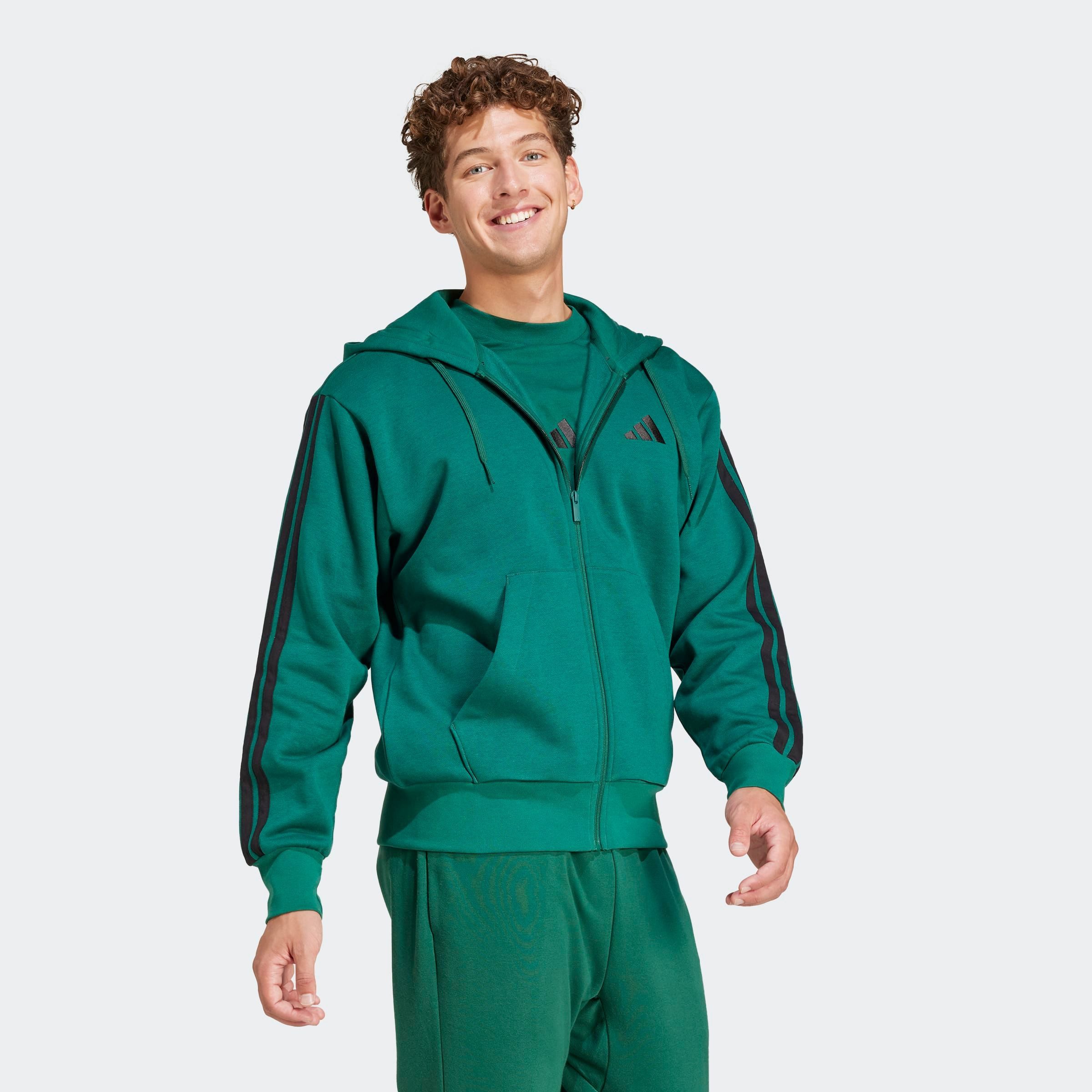 adidas Sportswear Kapuzensweatjacke M 3S FL FZ HD (1-tlg) für Laufen und Sp günstig online kaufen