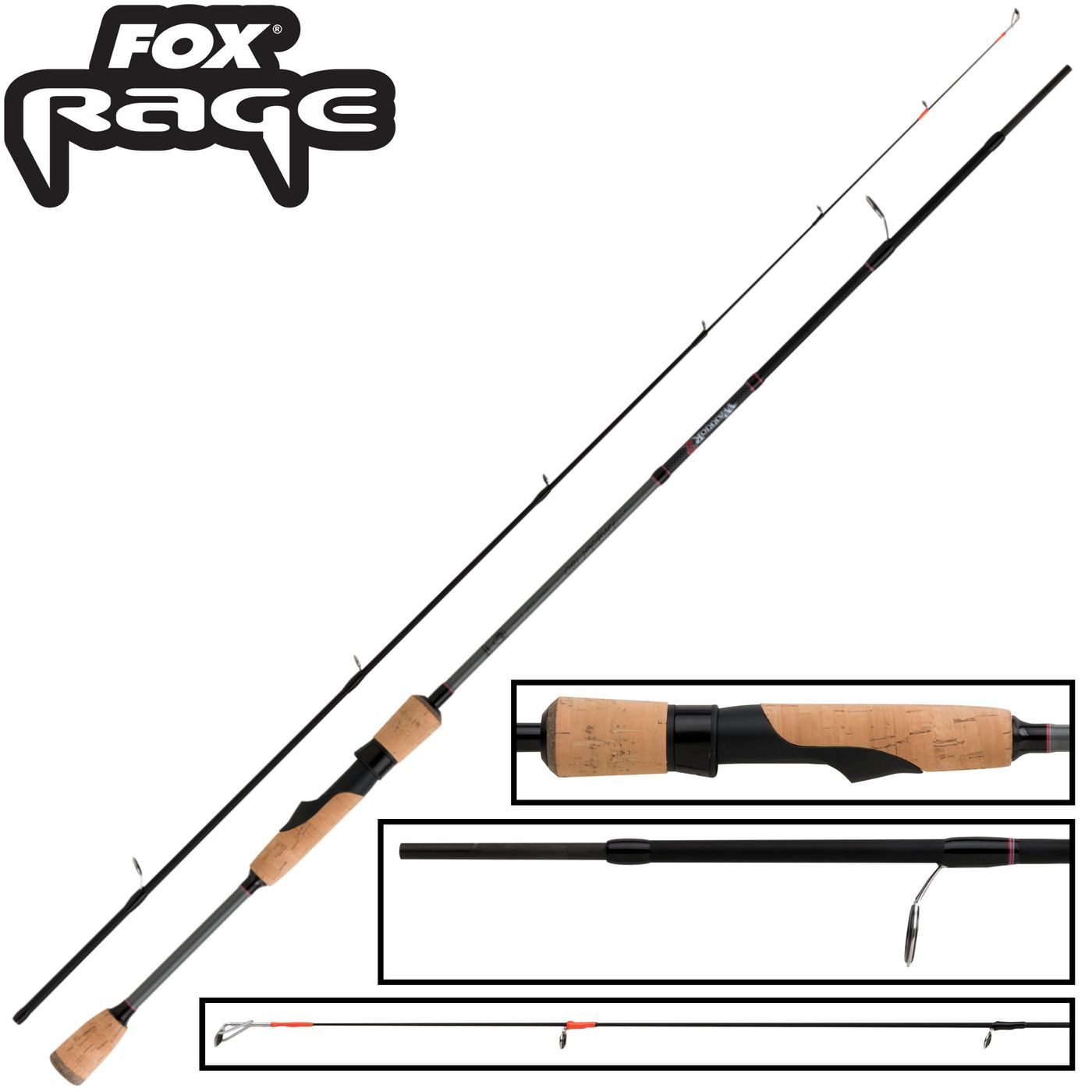 Fox Rage Spinnrute Fox Rage Warrior 2 Dropshot 180cm 4-17g - Drop Shot Rute