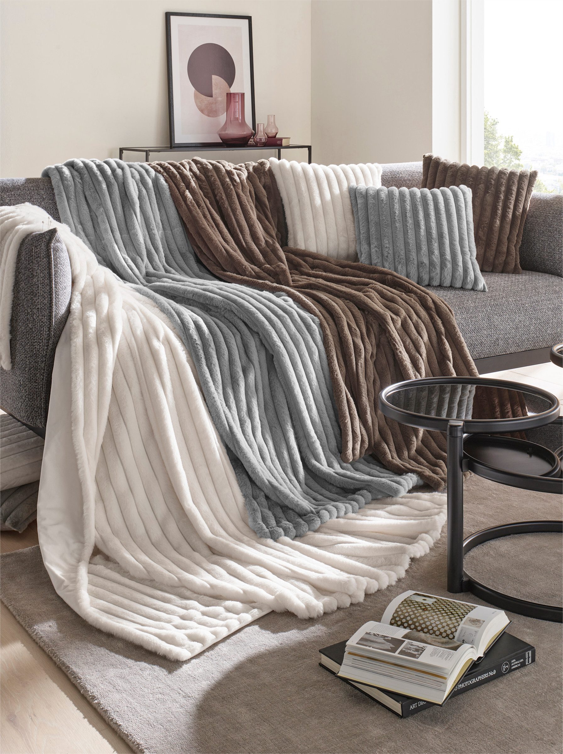 Wohndecke Plaid, heine