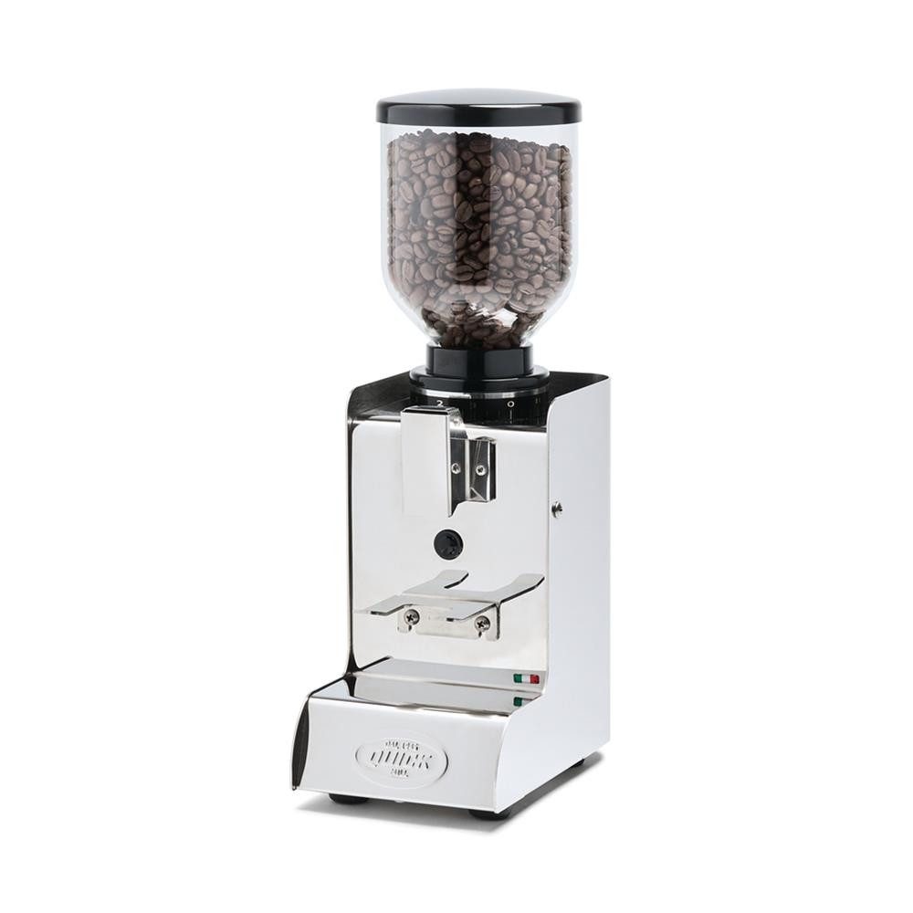 Quickmill Kaffeemühle Apollo, 400 g Bohnenbehälter, einstellbarer Mahlgrad, robustes Mahlwerk, leichte Reinigung Edelstahl