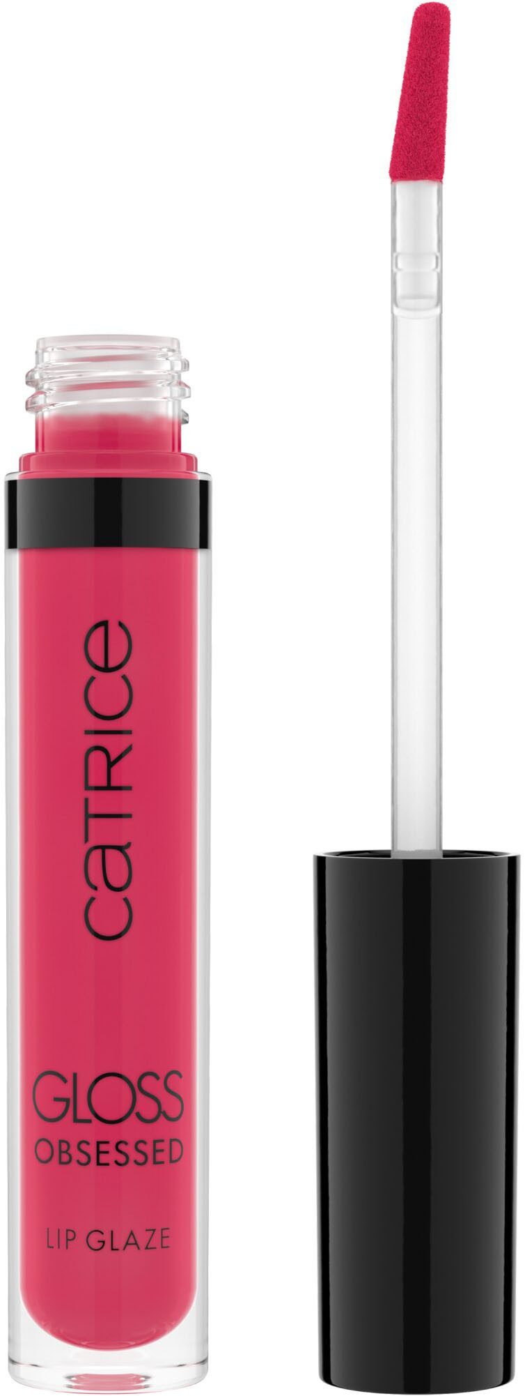 Catrice Lipgloss GLOSS OBSESSED LIP GLAZE, 3-tlg., angereichert mit Macadamia-Samenöl und Vitamin E, pflegt die Lippen