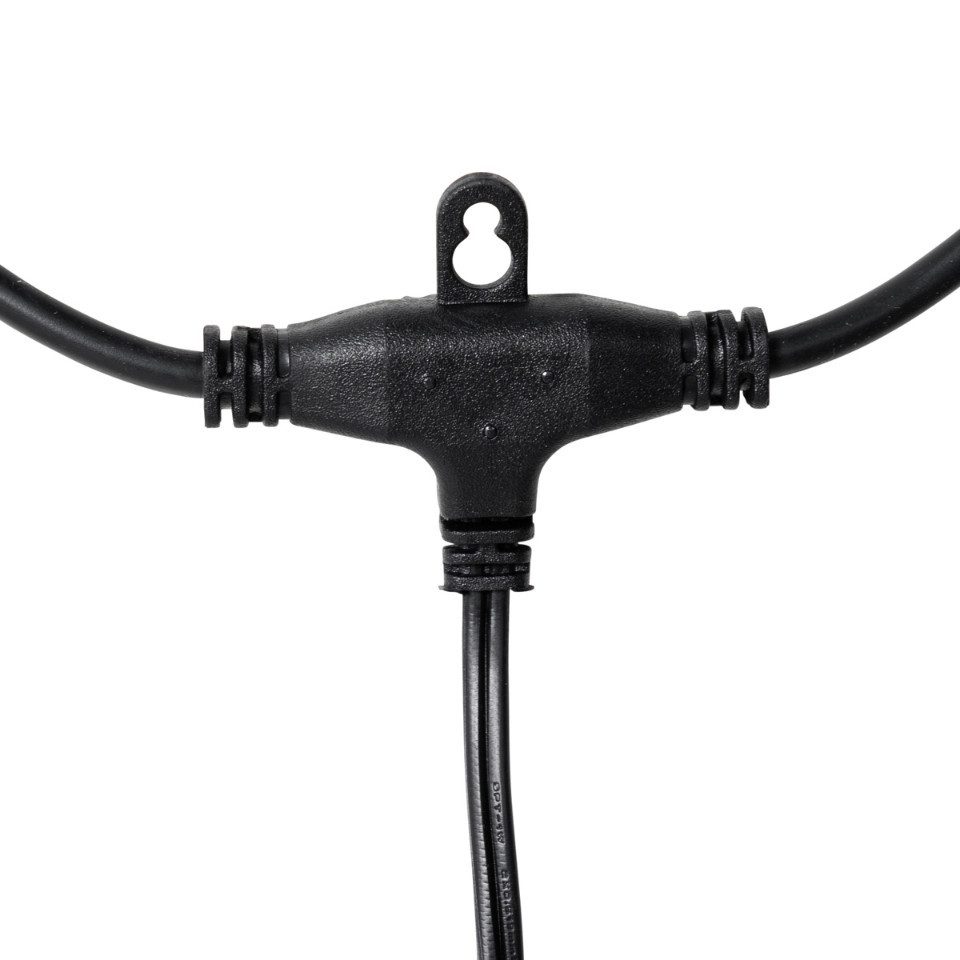 Qazqa Außen-Stehlampe Chill, LED wechselbar, LED module, Transparent, Modern, Kunststoff, 10-flammig