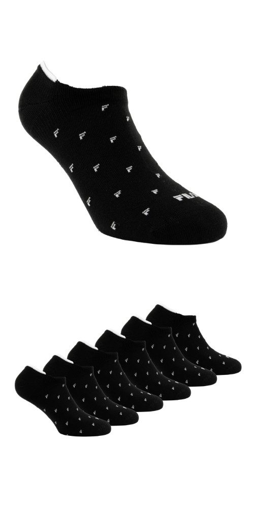 Fila Socken (6-Paar) verstärkte Ferse, Cotton-Mix