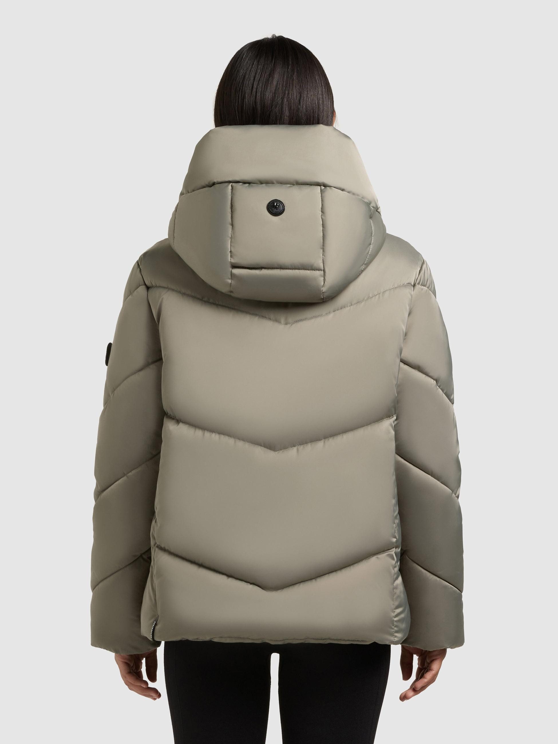 khujo Winterjacke Olsa2 Gefütterte Steppjacke mit Kapuze – Bild 3 von 5