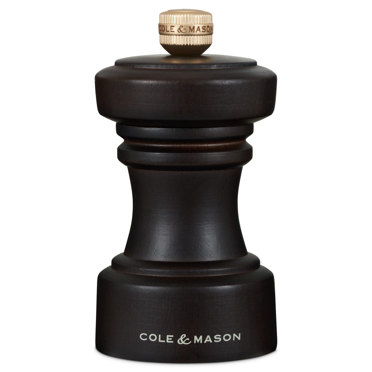 Cole & Mason Salzmühle Hoxton, korrosionsbeständiges Keramikmahlwerk, 10,4cm