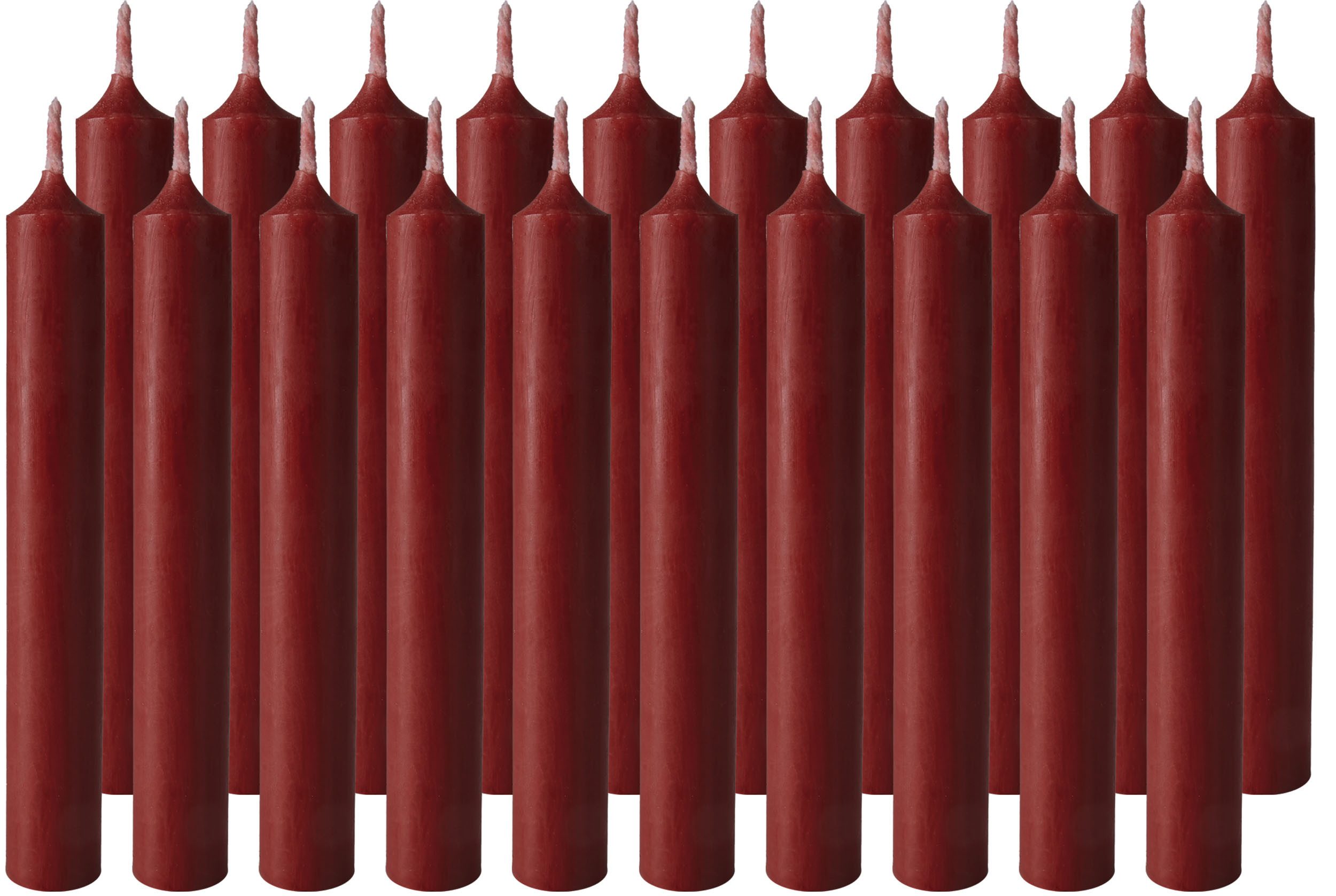 BRUBAKER Spitzkerze 20er Pack Geburtstagskerzen Blassgold 9,5 cm - Geburtstag Spitzkerzen (für Geburtstag, Magie, Rituale, 20-tlg., oder Праздничное украшение), Dekokerzen mit 1,25 cm Durchmesser - Stabkerzen Leuchterkerzen