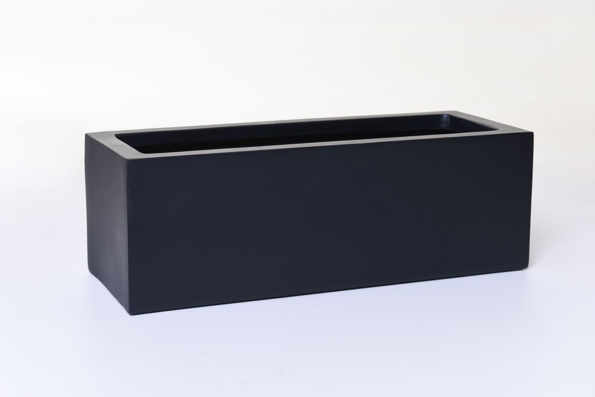 VIVANNO Balkonkasten Fiberglas FLOBO Kasten - Anthrazit Matt (1 St), 45x17x15 cm