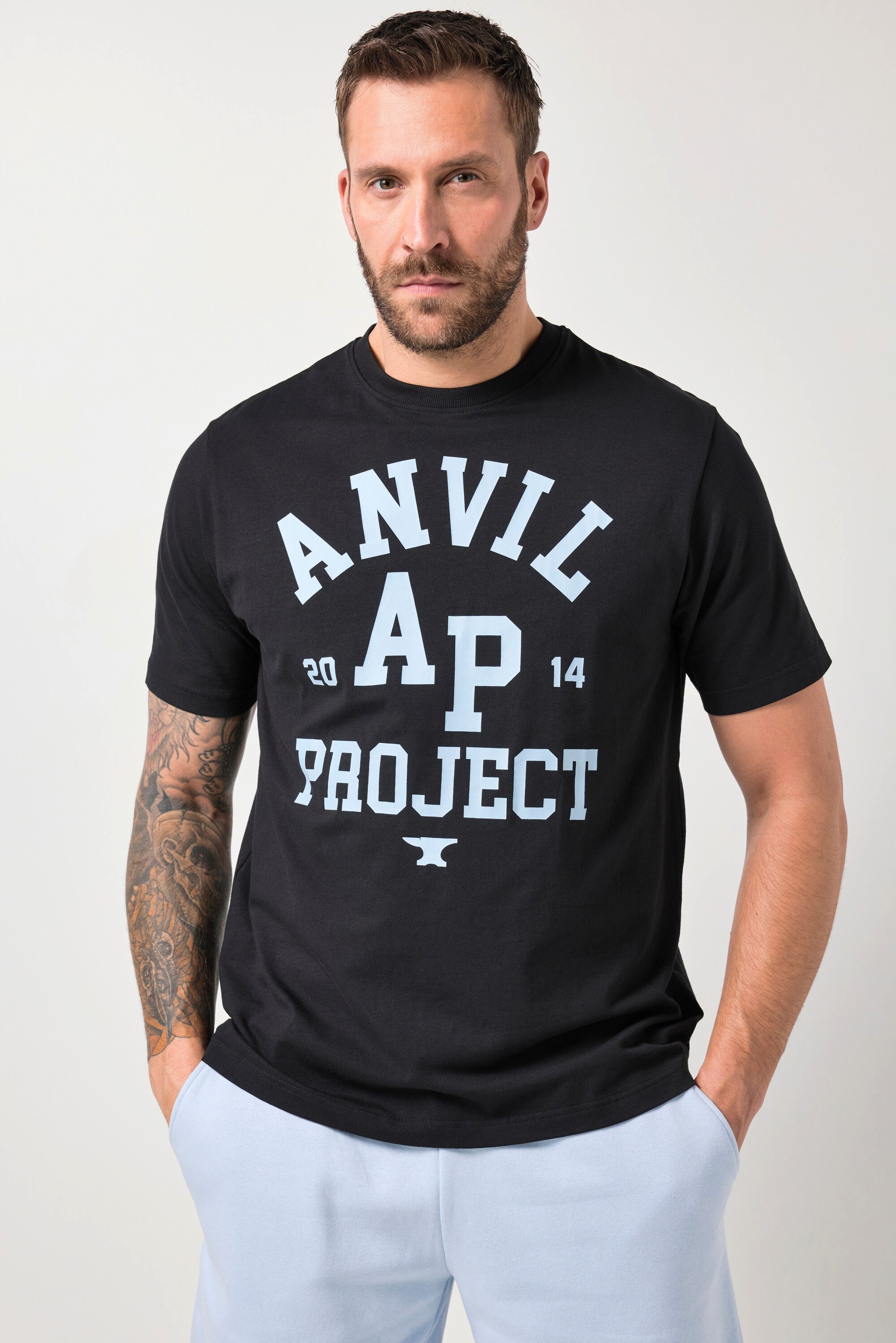 T-Shirt T-Shirt FLEXNAMIC® Fitness Halbarm Brustprint