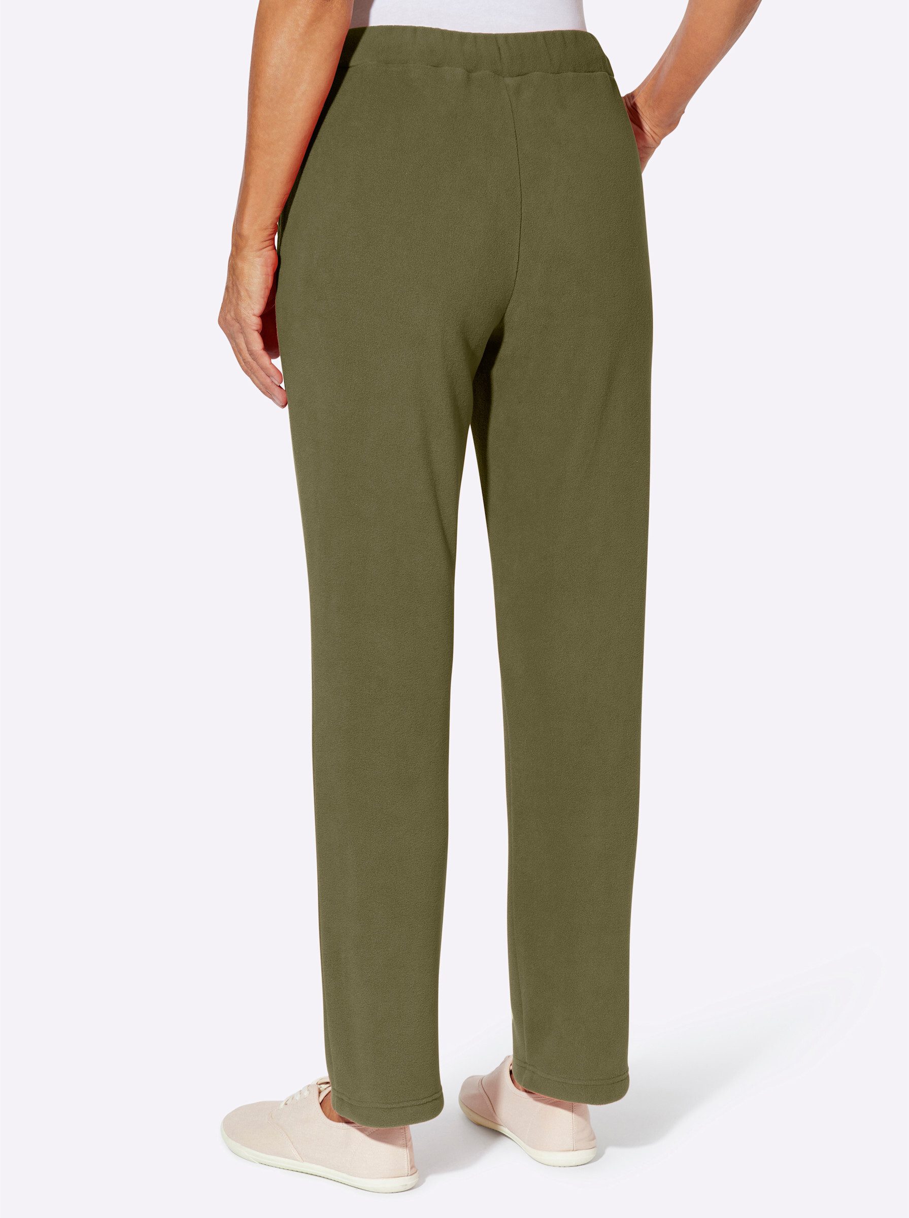 Sieh an! Jerseyhose Fleece-Hose komfortabel günstig online kaufen