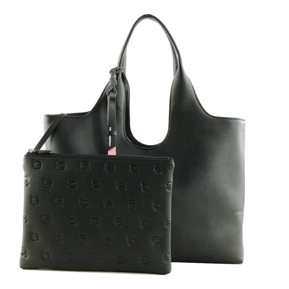 KARL LAGERFELD Shopper Ikon Grainy Soft Tote
