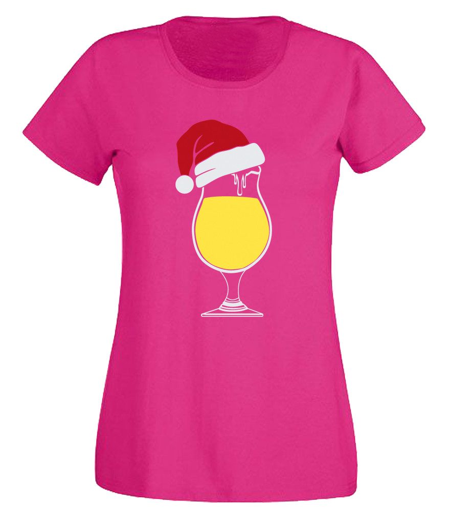 T-Shirt Weihnachtsbierglas