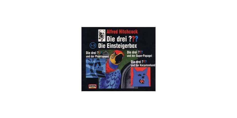 Europa Hörspiel-CD Die drei ??? - 01. Box (F.1-3)
