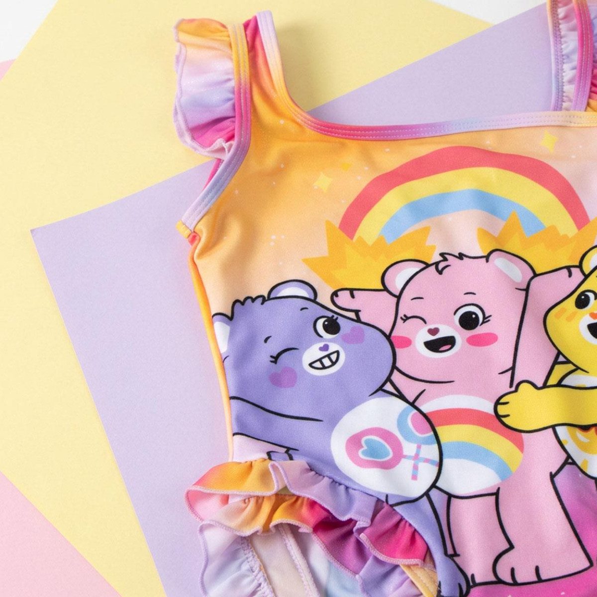 Care Bears Badeanzug - Kinder Schwimmanzug Bademode Strand Pool Sommer (1-St)