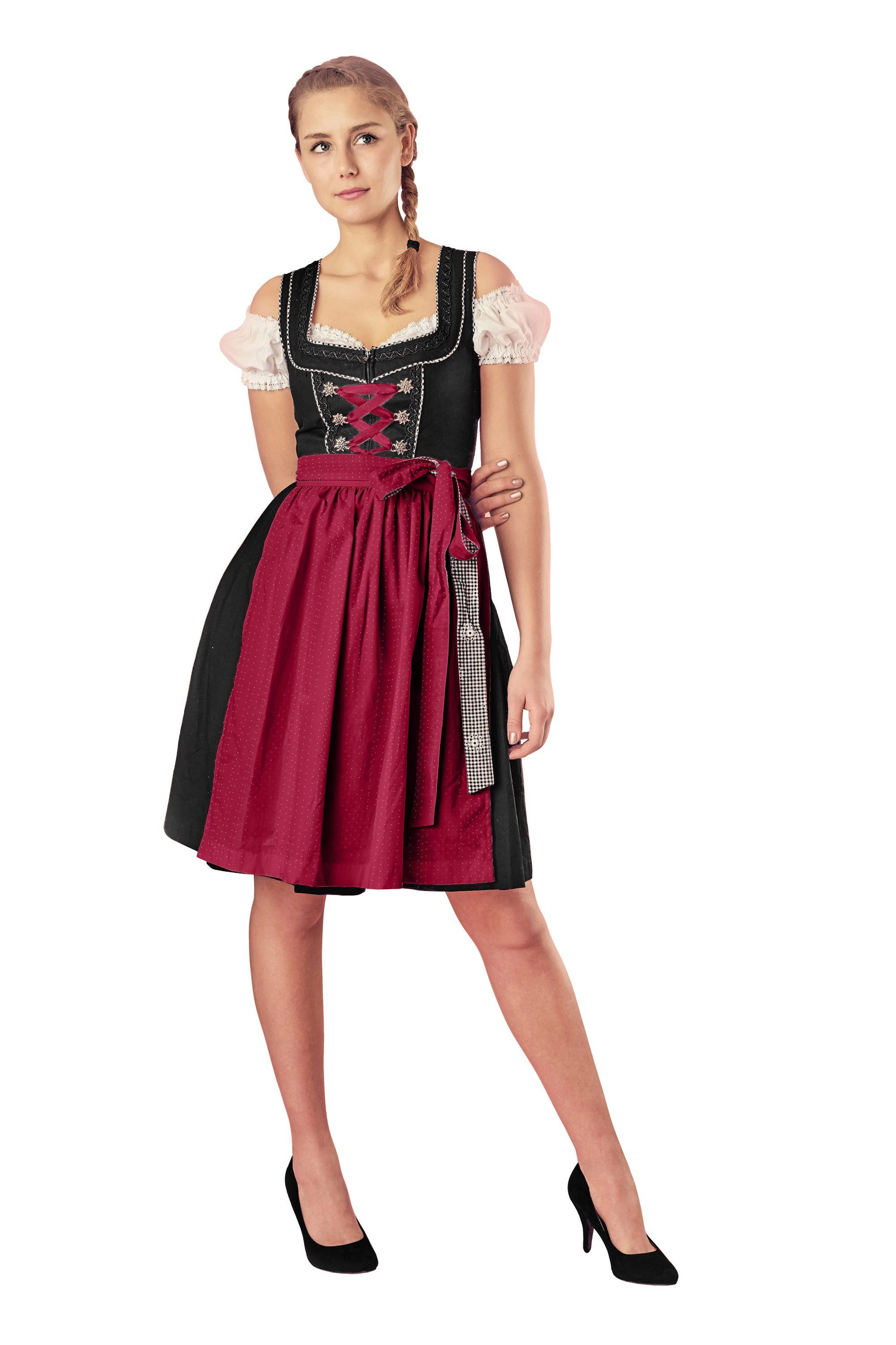 Ramona Lippert Dirndl Pia rot Damen günstig online kaufen