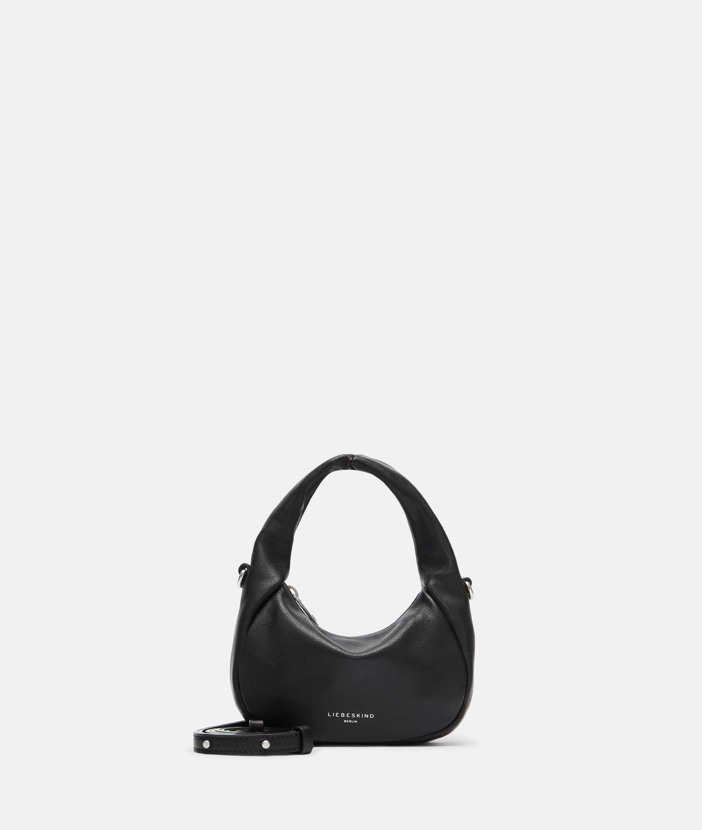 Liebeskind Berlin Umhängetasche Farrah Crossbody S, Handliche Umhängetasche aus Leder im Vintage-Look