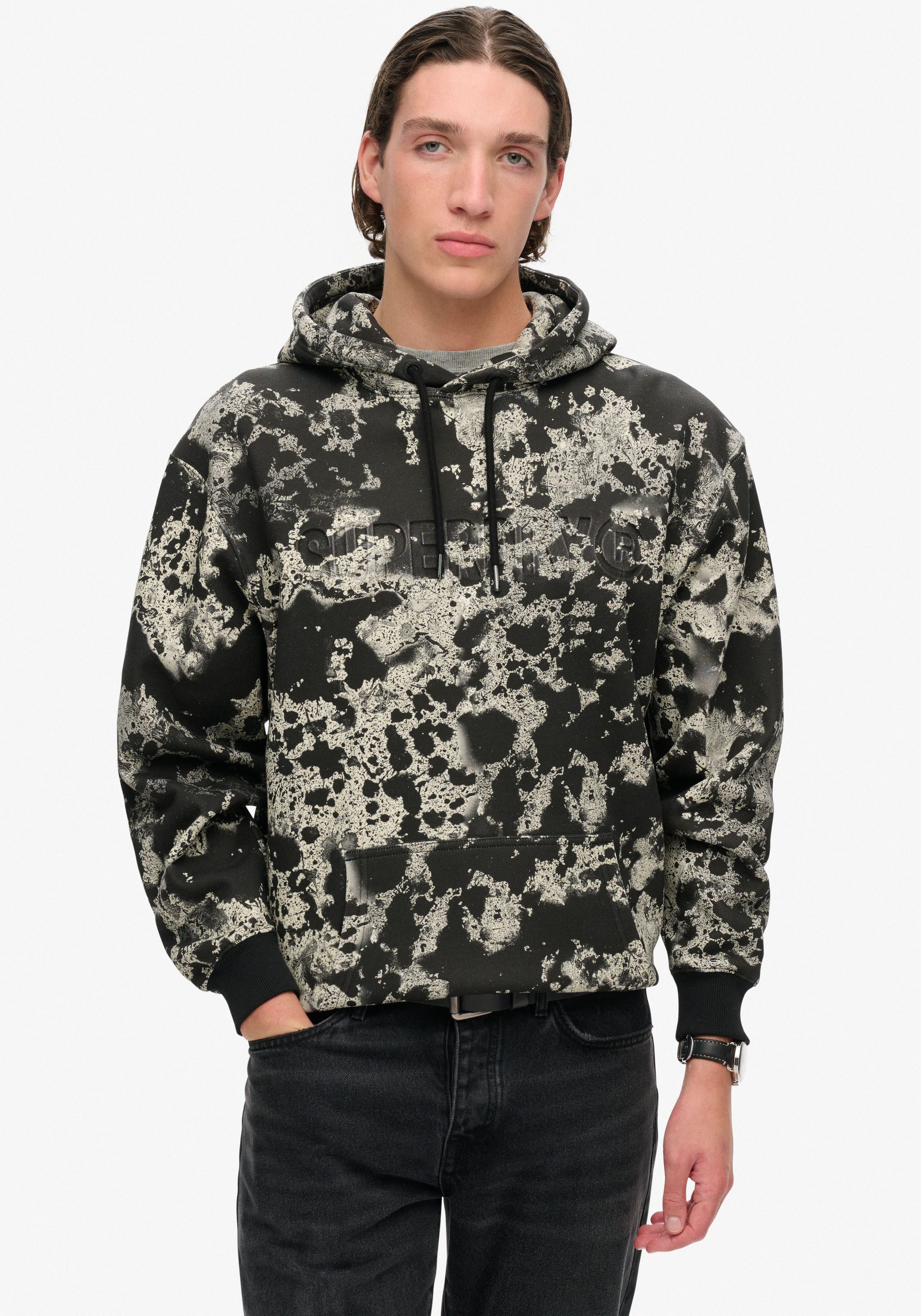 Superdry Kapuzensweatshirt UTILITY CAMO LOGO LOOSE günstig online kaufen