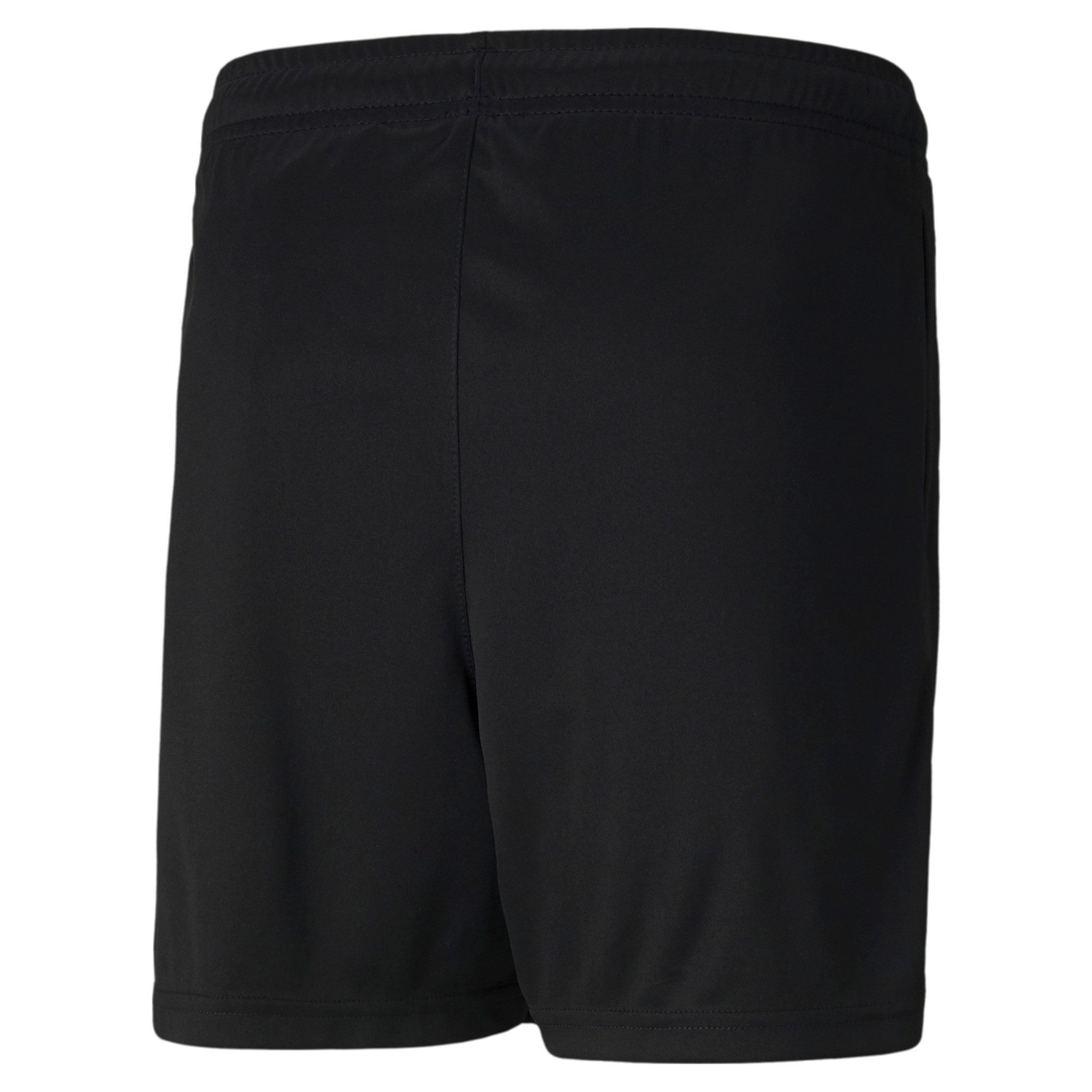 PUMA Trainingsshorts TEAMRISE TRAINING SHORTS JR aus Interlock-Material, mit Reißverschluss, kniebedeckender Schnitt