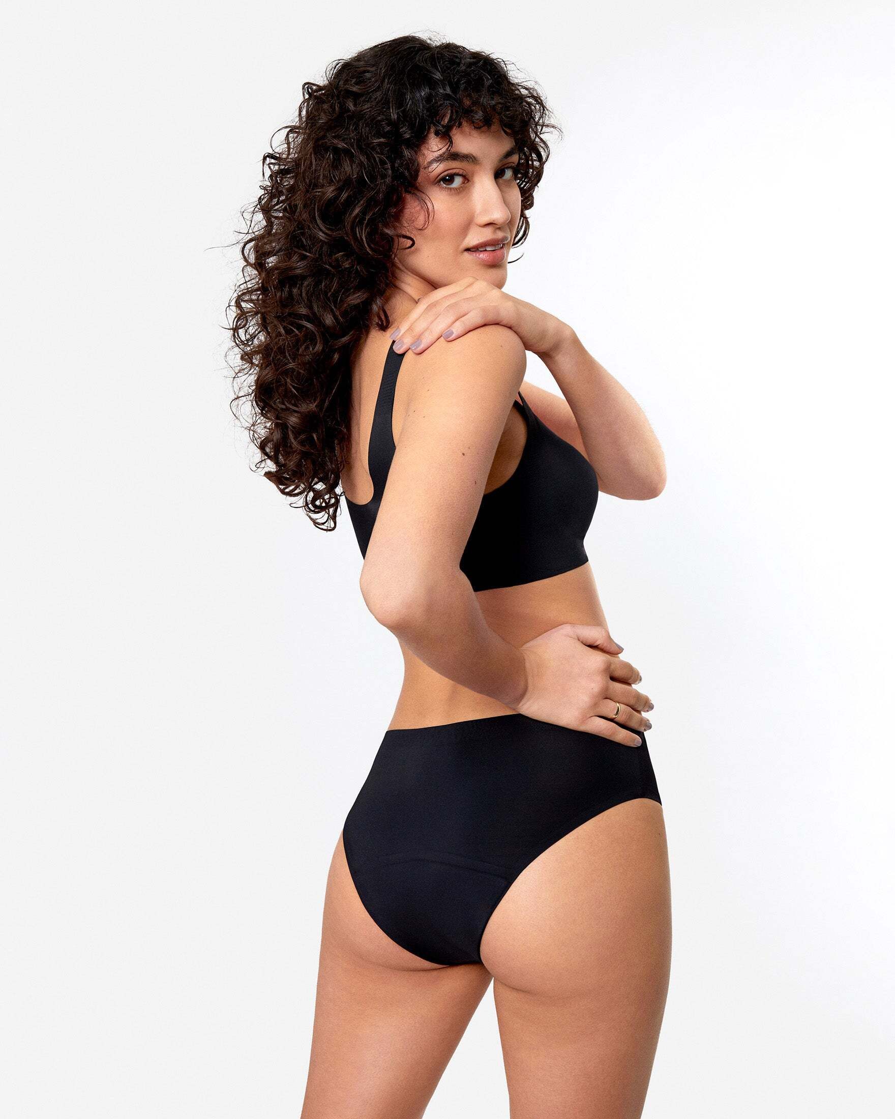 SNOCKS Periodenslip femtis by SNOCKS Period Panty - NOLA Seamless Slip (1-St) mit mittlerer Saugkraft