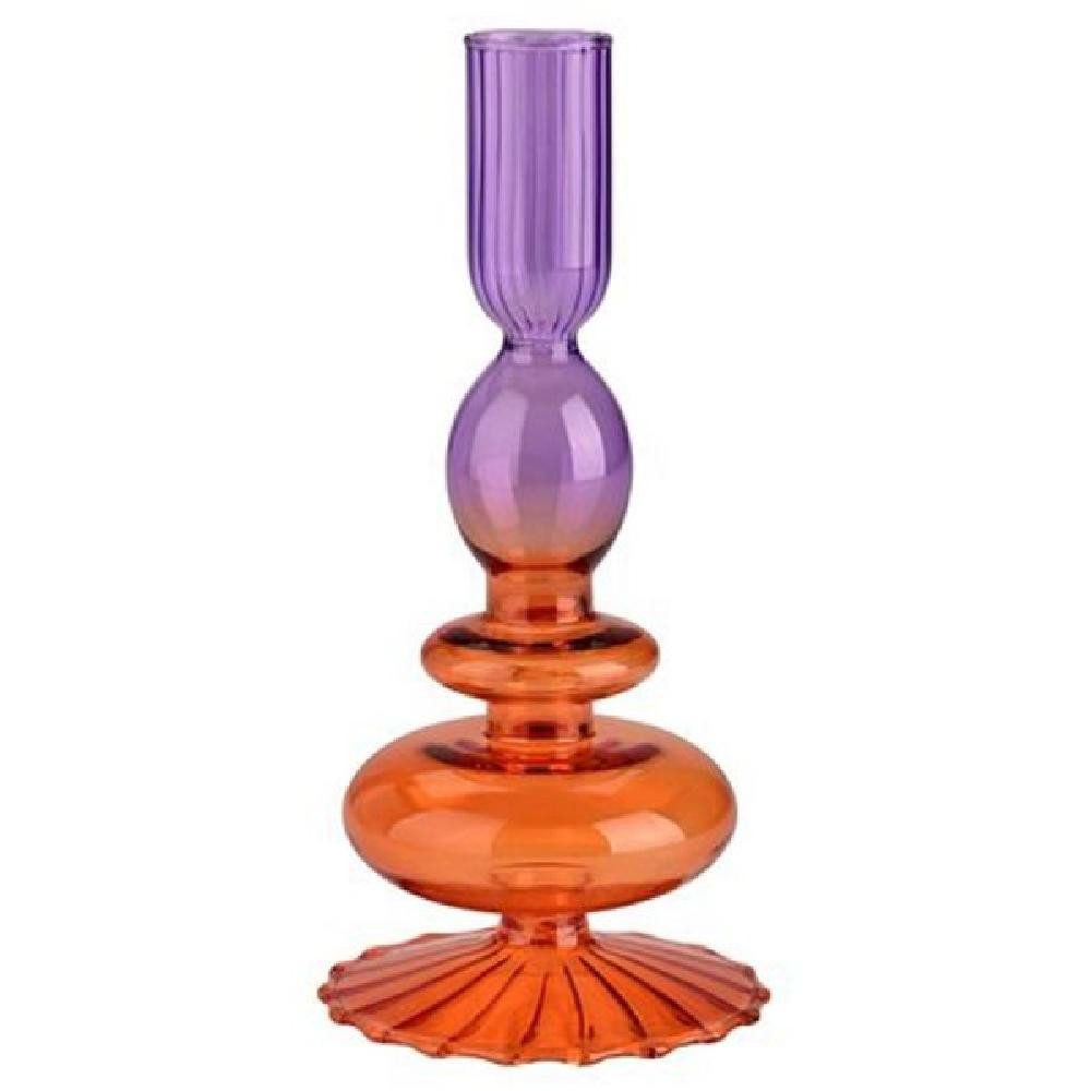Giftcompany Kerzenhalter Kerzenständer Voile Lila Orange günstig online kaufen