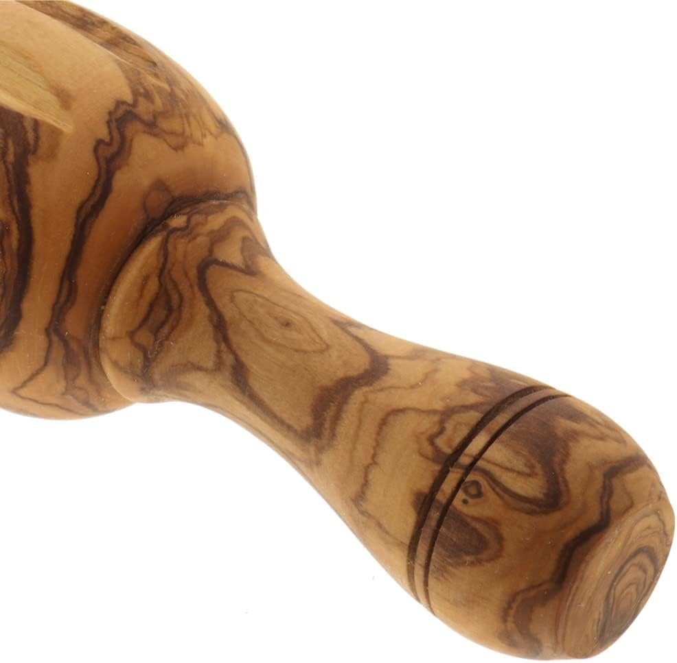 Hofmeister Zitruspresse Olivenholz spitze Form 15,5 cm Handpresse