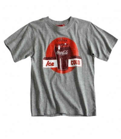 COCA COLA T-Shirt Coca Cola T-Shirt grau