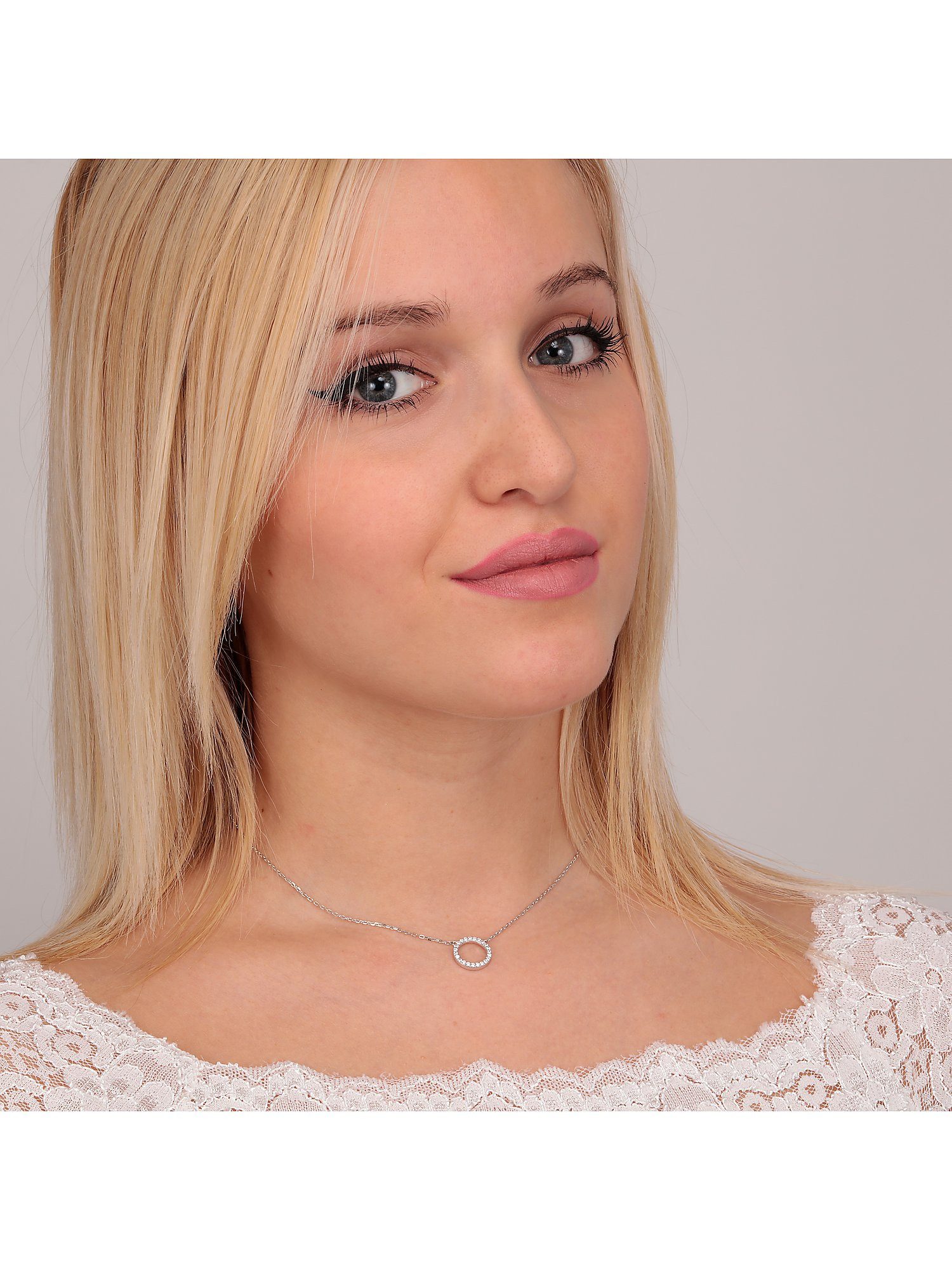 CHRIST Silberkette CHRIST Damen-Kette 92...