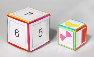 Betzold Lernspielzeug Pocket Cube - Würfel gestalten Kinder Bewegungswürfel Lernwürfel (1-St)