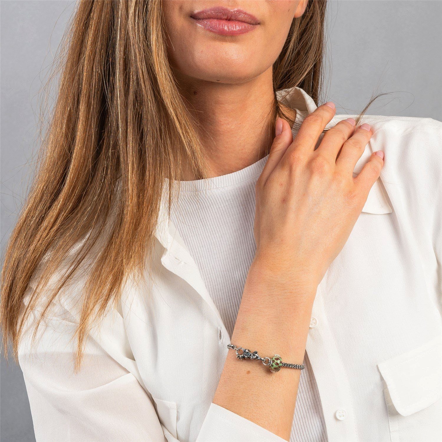 Trollbeads Kettenverlängerung Katzenatt... Trollbeads Kettenverlängerung Katzenatt...