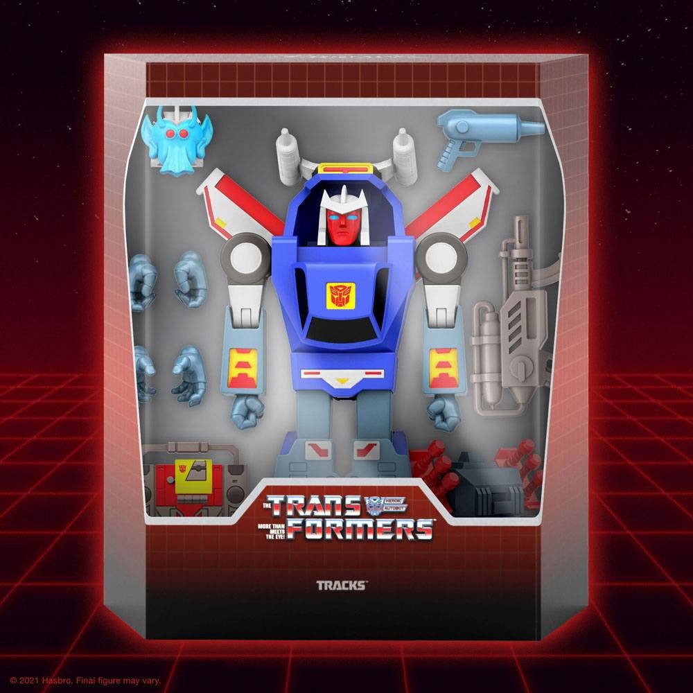 Super7 Actionfigur Transformers Ultimates Tracks (G1 Cartoon) 19 cm